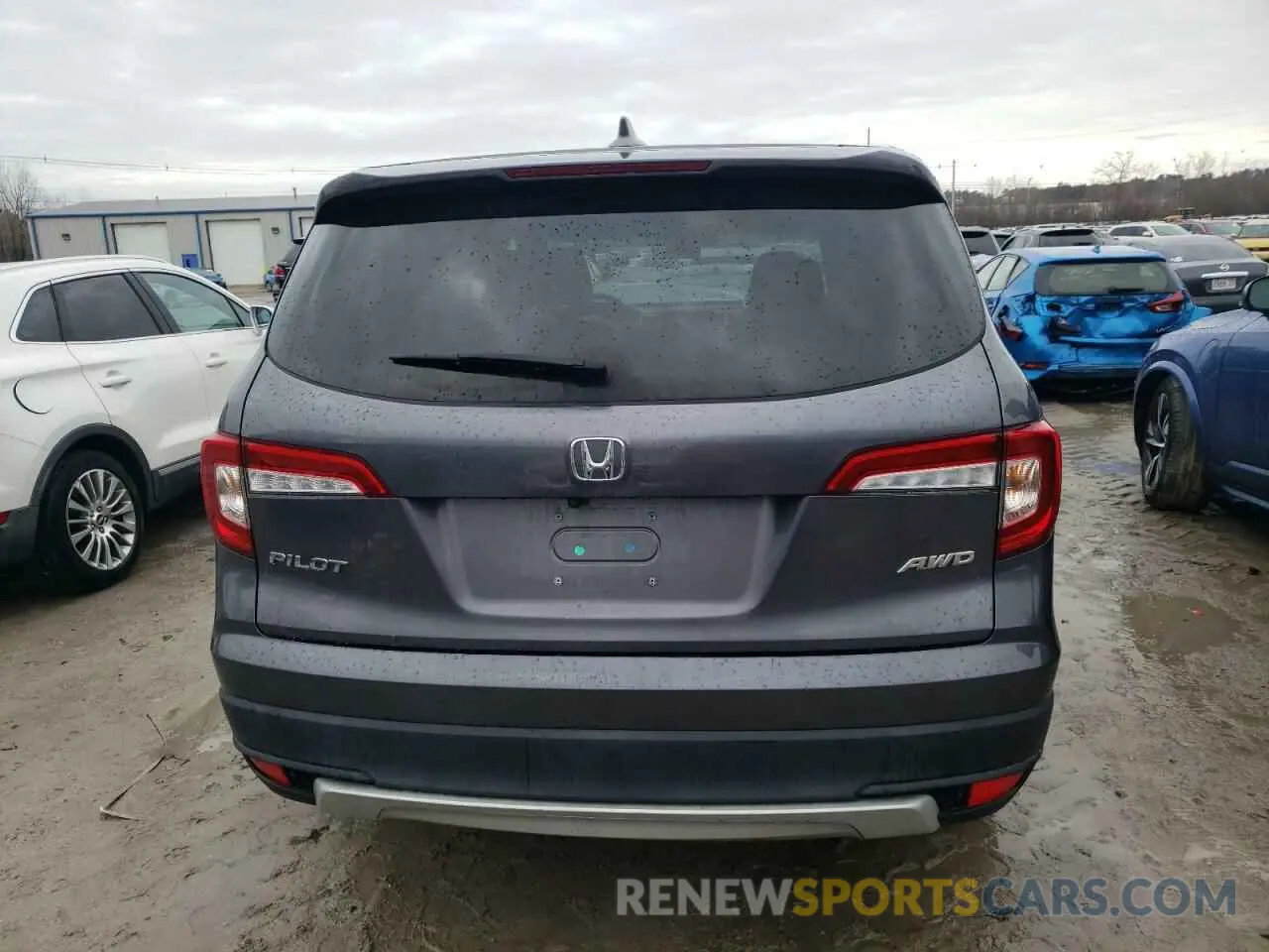 6 Photograph of a damaged car 5FNYF6H59MB087005 HONDA PILOT 2021