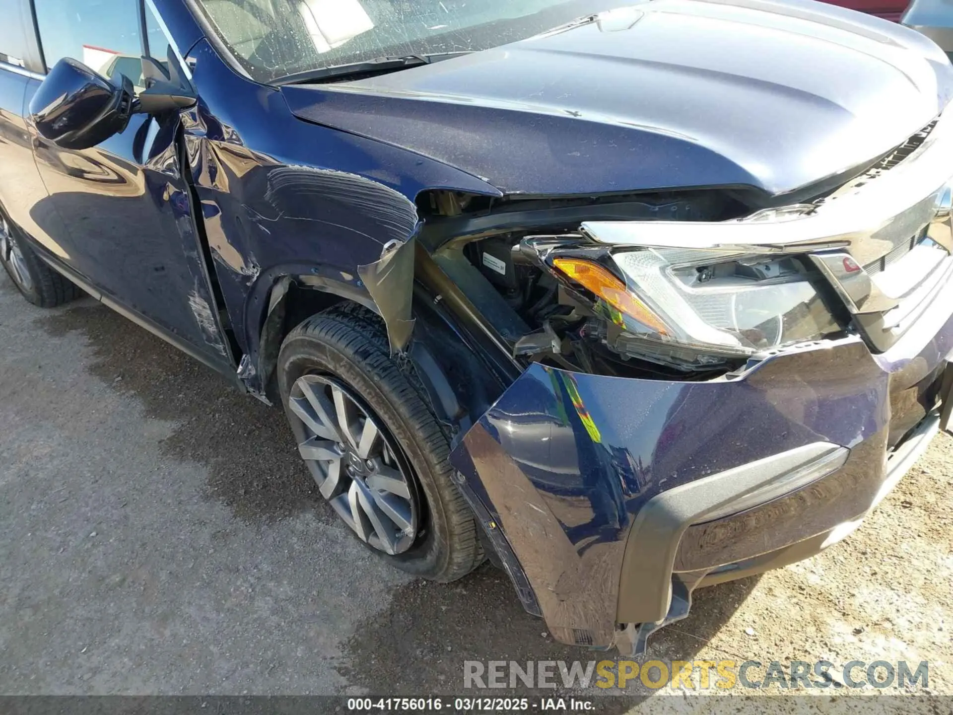 6 Photograph of a damaged car 5FNYF6H5XMB019411 HONDA PILOT 2021