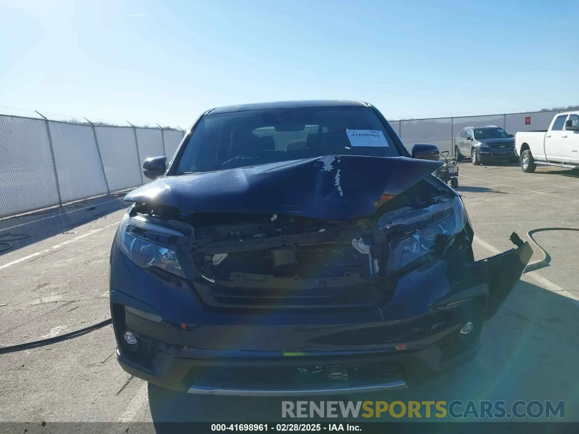12 Photograph of a damaged car 5FNYF6H5XMB019425 HONDA PILOT 2021