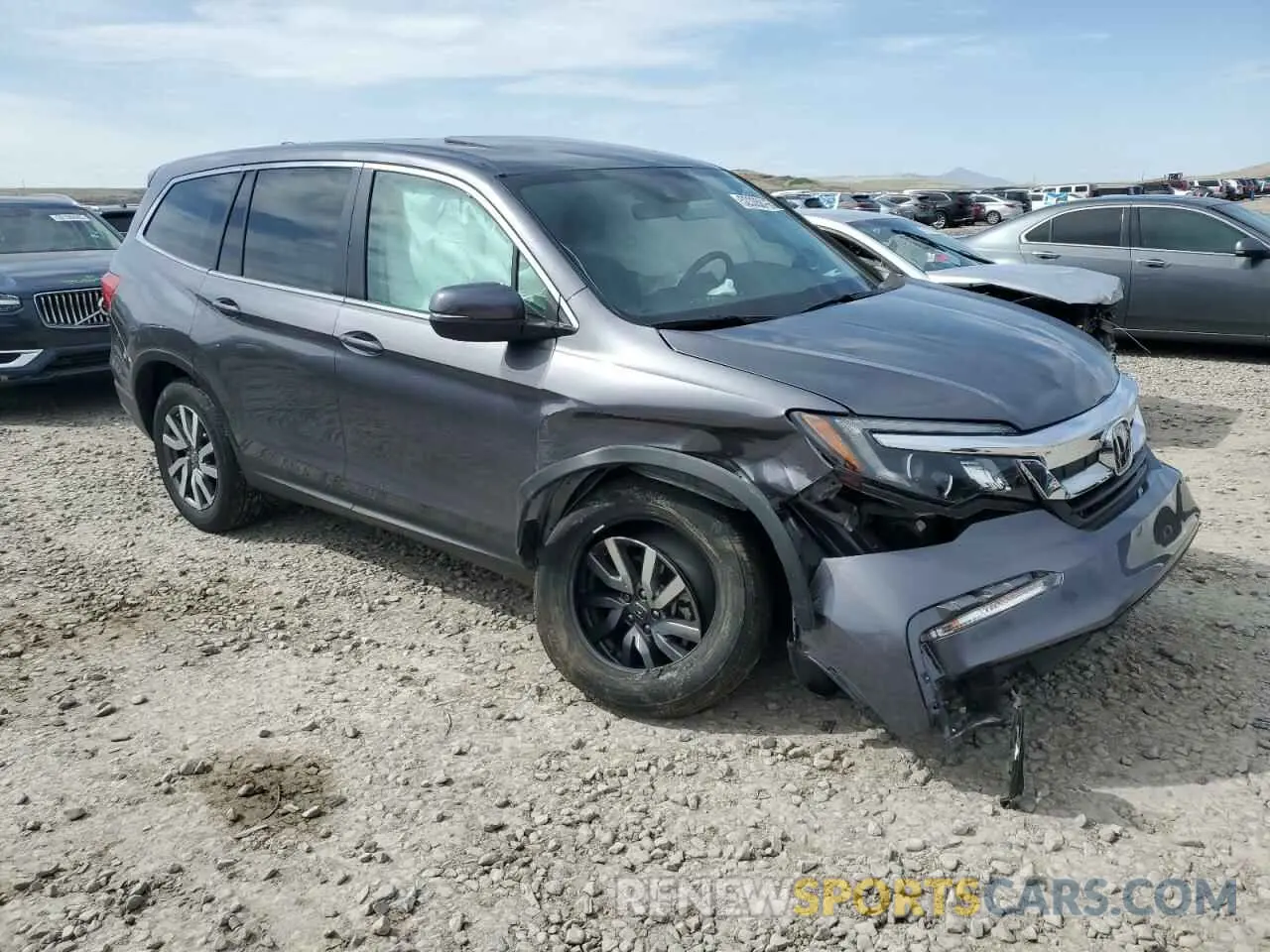 4 Photograph of a damaged car 5FNYF6H5XMB092939 HONDA PILOT 2021