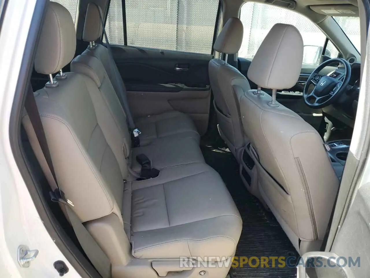 11 Photograph of a damaged car 5FNYF6H5XMB098322 HONDA PILOT 2021