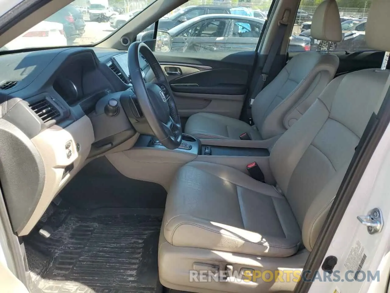 7 Photograph of a damaged car 5FNYF6H5XMB098322 HONDA PILOT 2021
