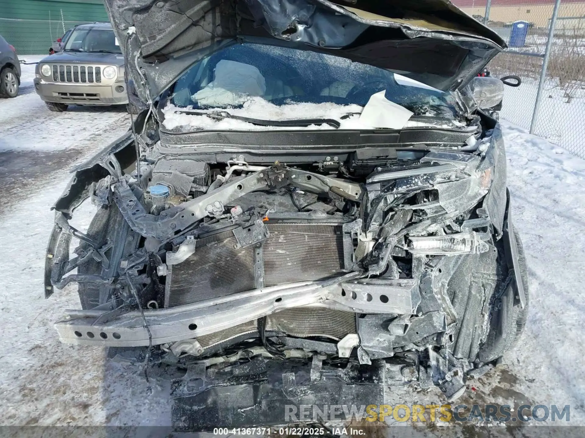 10 Photograph of a damaged car 5FNYF6H60MB095647 HONDA PILOT 2021
