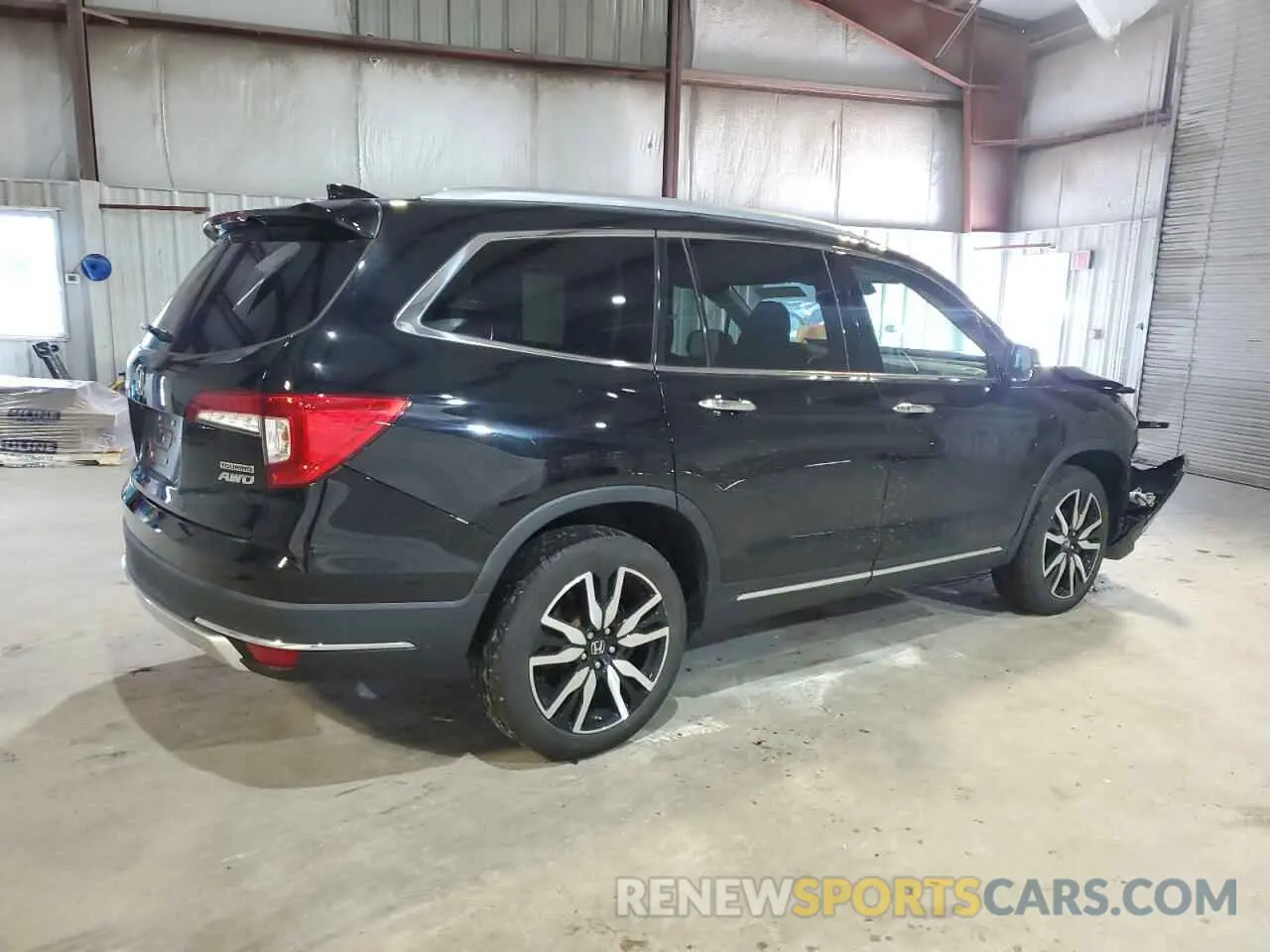 3 Photograph of a damaged car 5FNYF6H62MB079918 HONDA PILOT 2021