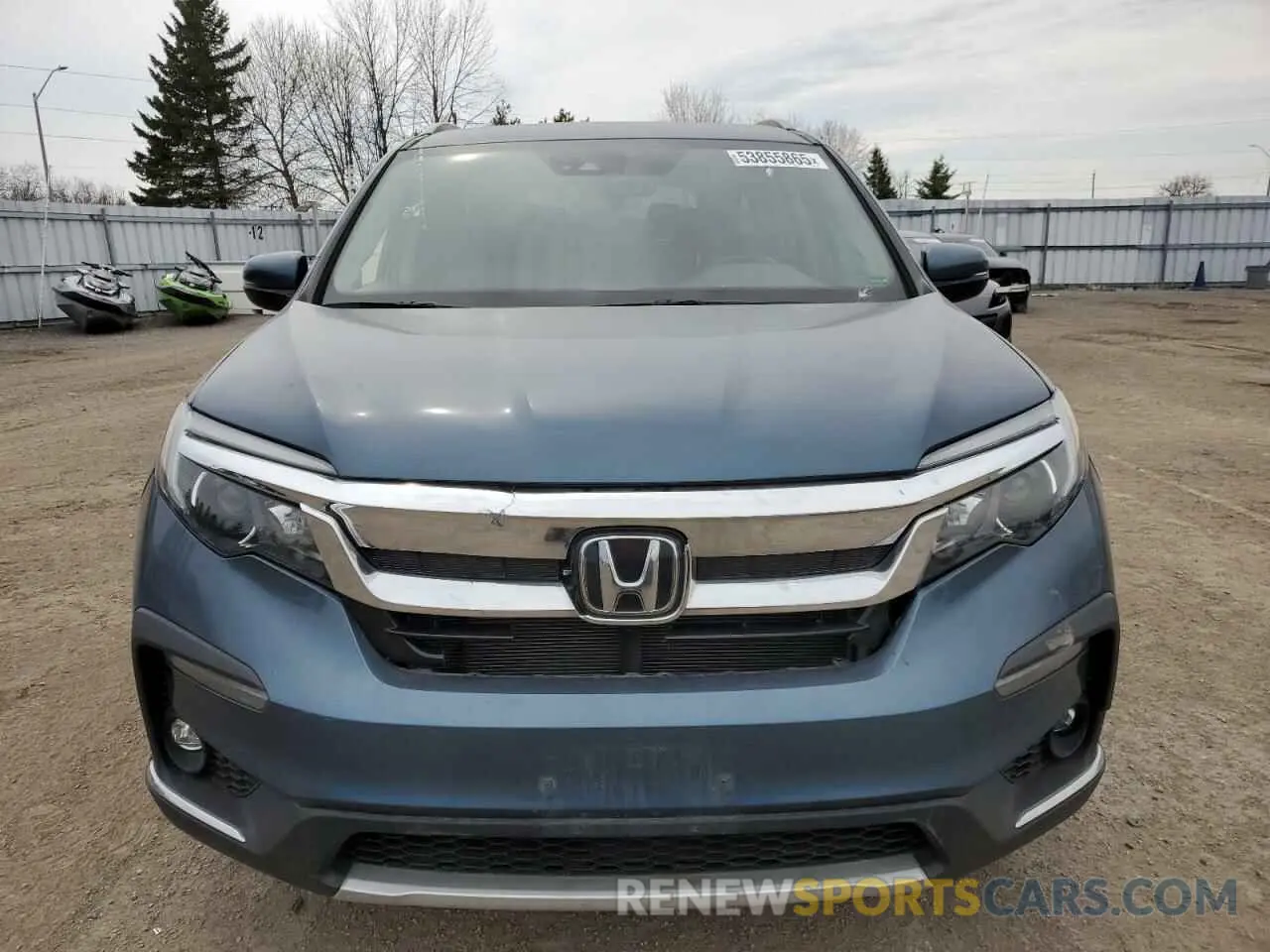 5 Photograph of a damaged car 5FNYF6H62MB504571 HONDA PILOT 2021