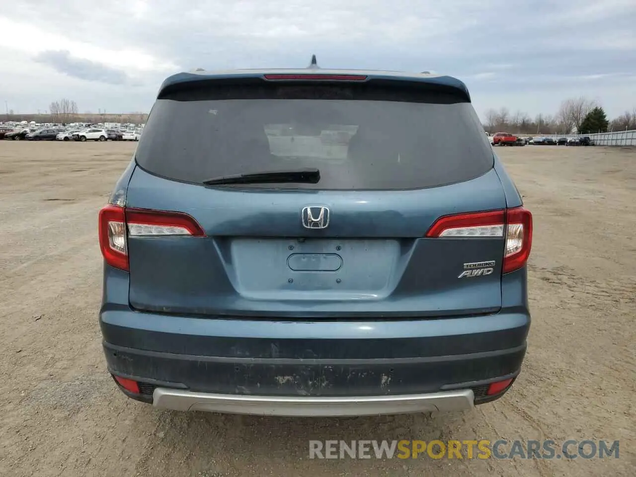 6 Photograph of a damaged car 5FNYF6H62MB504571 HONDA PILOT 2021