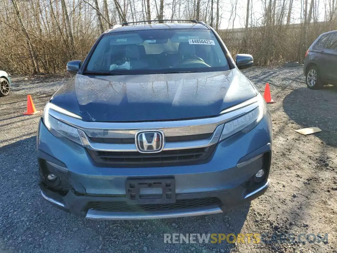 5 Photograph of a damaged car 5FNYF6H63MB015547 HONDA PILOT 2021