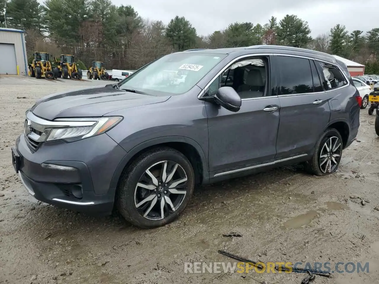 1 Photograph of a damaged car 5FNYF6H63MB070290 HONDA PILOT 2021