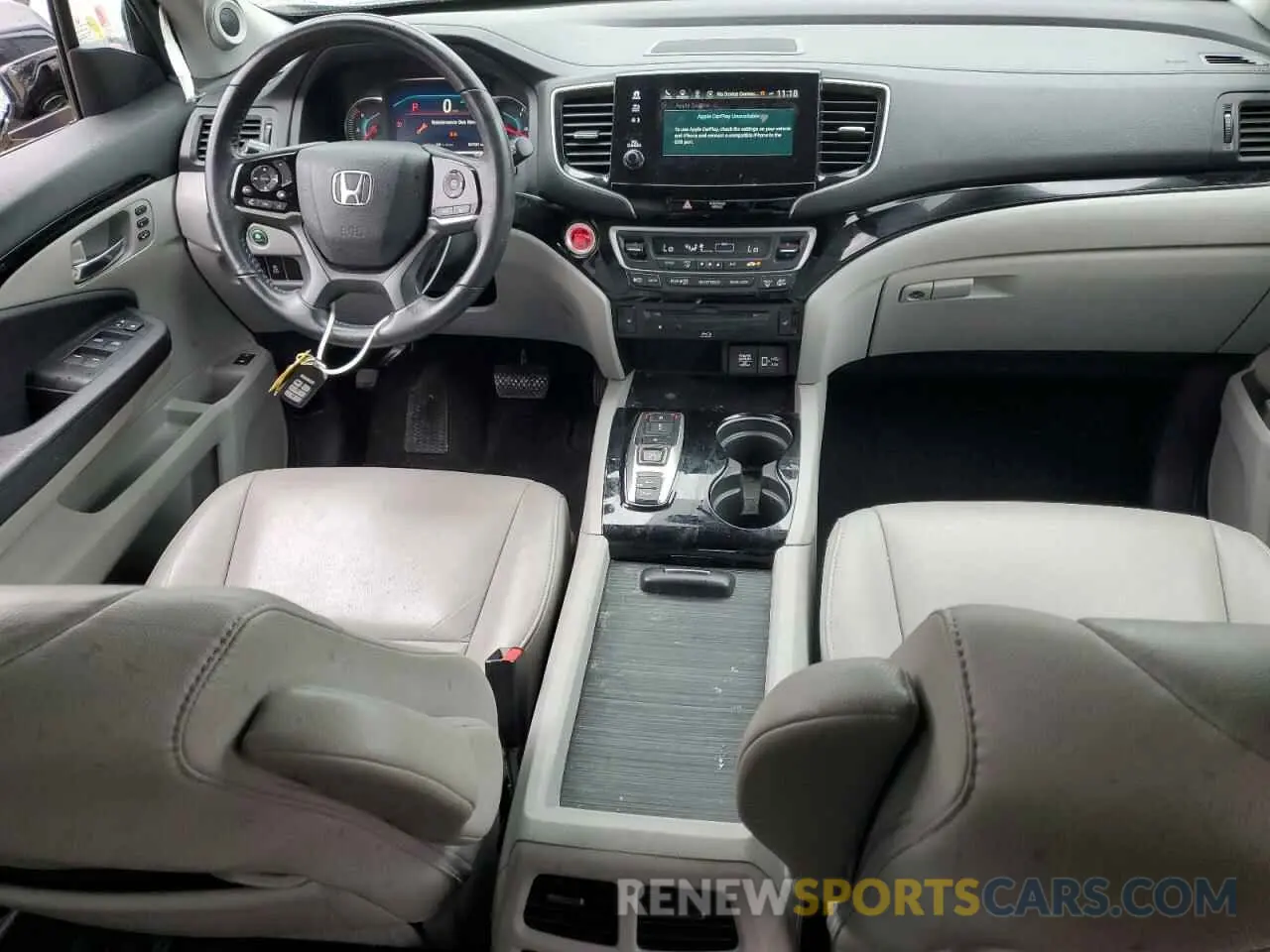8 Photograph of a damaged car 5FNYF6H63MB070290 HONDA PILOT 2021