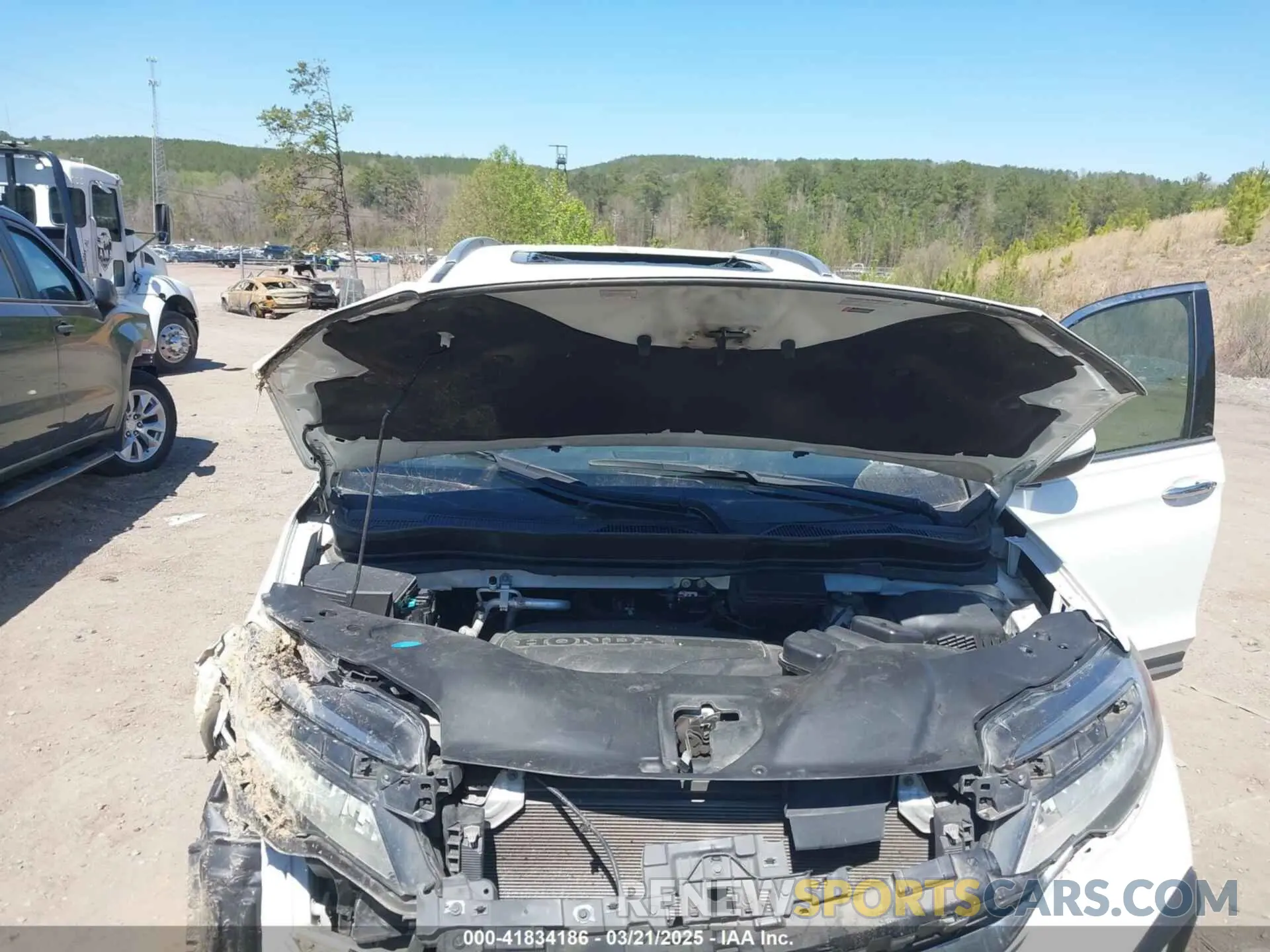 10 Photograph of a damaged car 5FNYF6H64MB074946 HONDA PILOT 2021