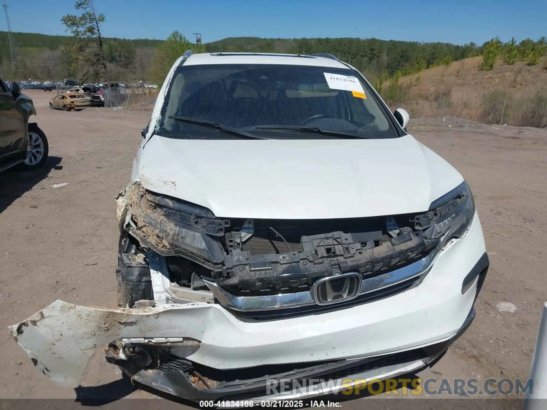 11 Photograph of a damaged car 5FNYF6H64MB074946 HONDA PILOT 2021