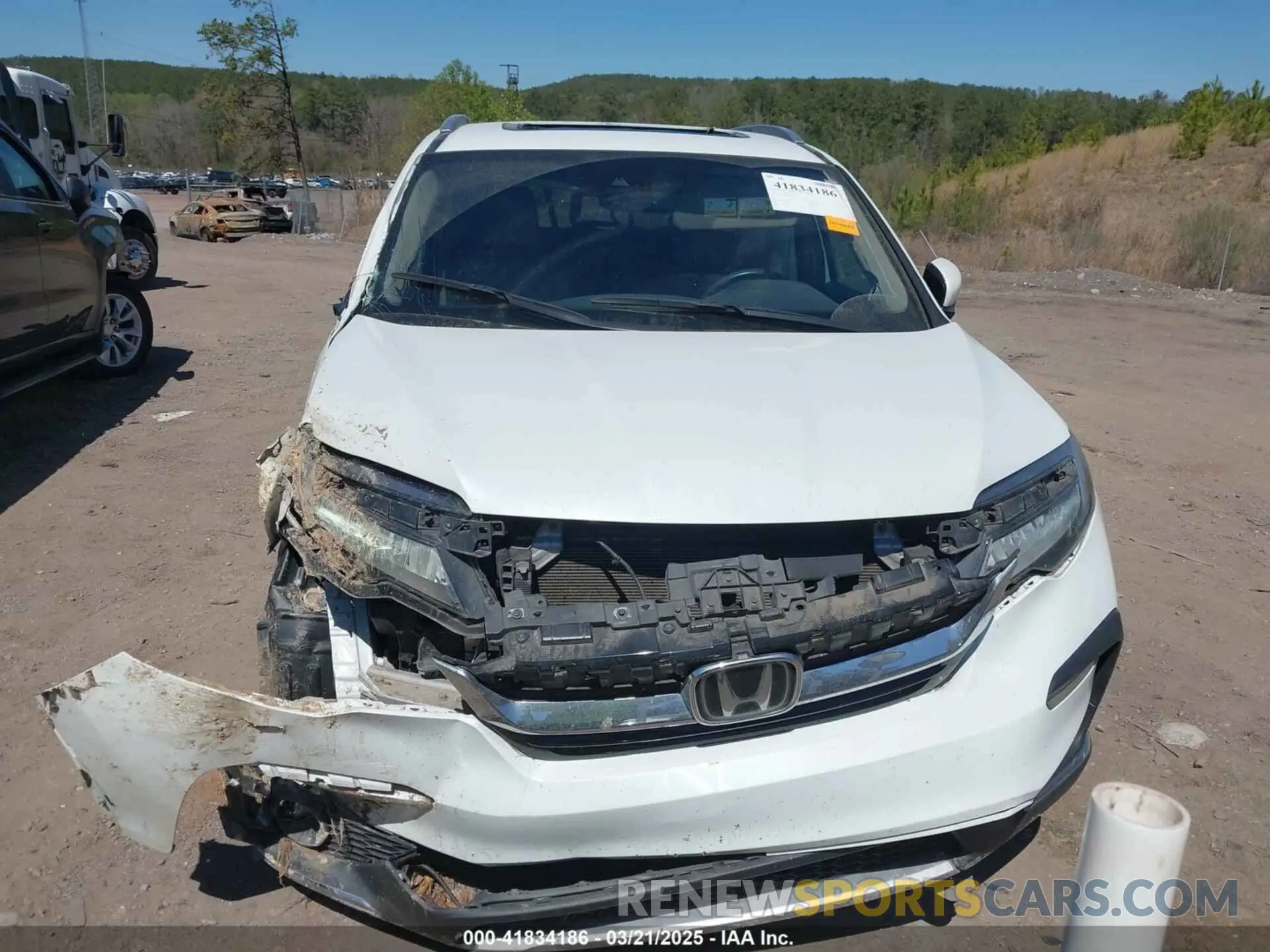 6 Photograph of a damaged car 5FNYF6H64MB074946 HONDA PILOT 2021