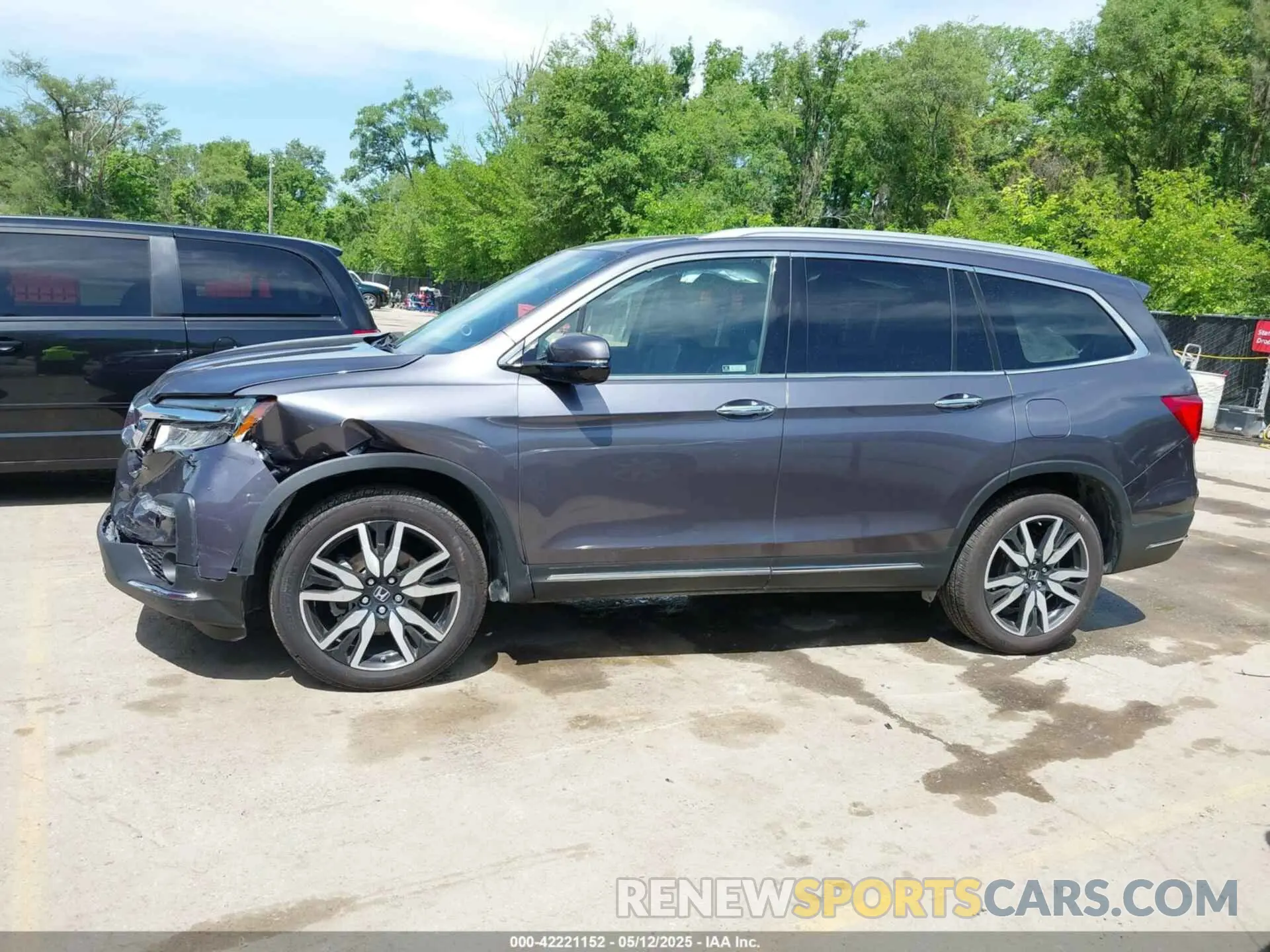 14 Photograph of a damaged car 5FNYF6H66MB081767 HONDA PILOT 2021