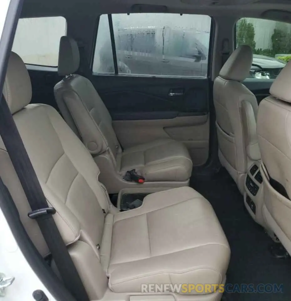 11 Photograph of a damaged car 5FNYF6H6XMB042082 HONDA PILOT 2021