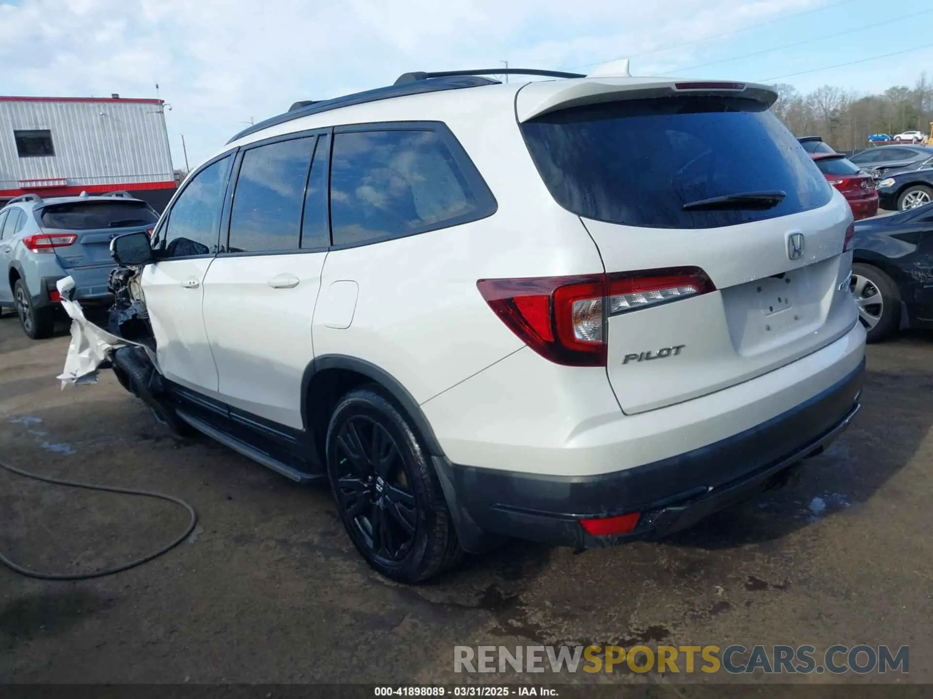 3 Photograph of a damaged car 5FNYF6H71MB030752 HONDA PILOT 2021