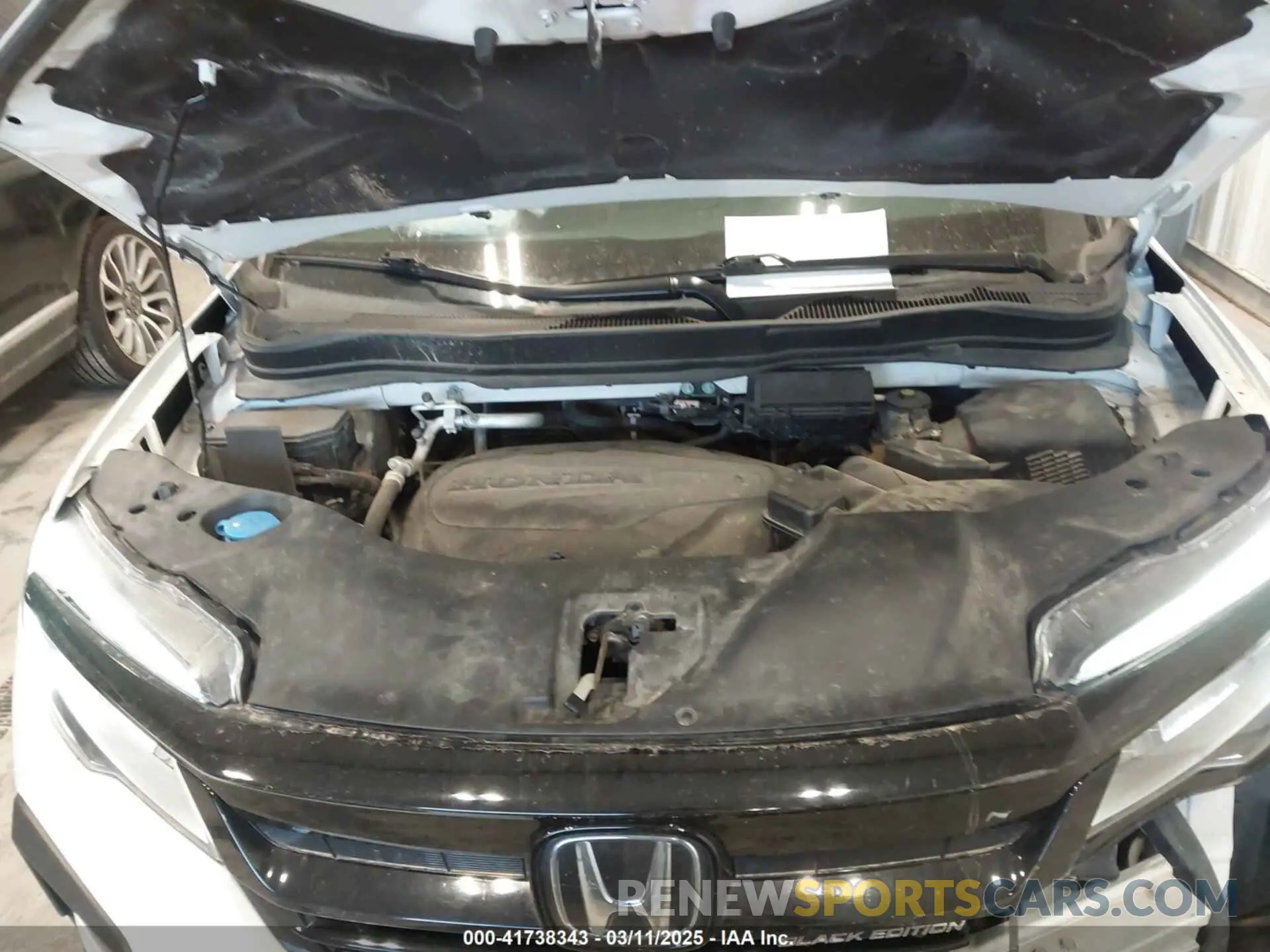 10 Photograph of a damaged car 5FNYF6H71MB056610 HONDA PILOT 2021