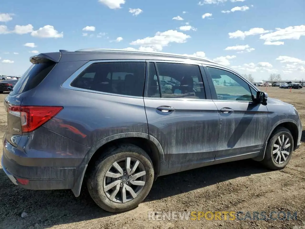 3 Photograph of a damaged car 5FNYF6H71MB507809 HONDA PILOT 2021