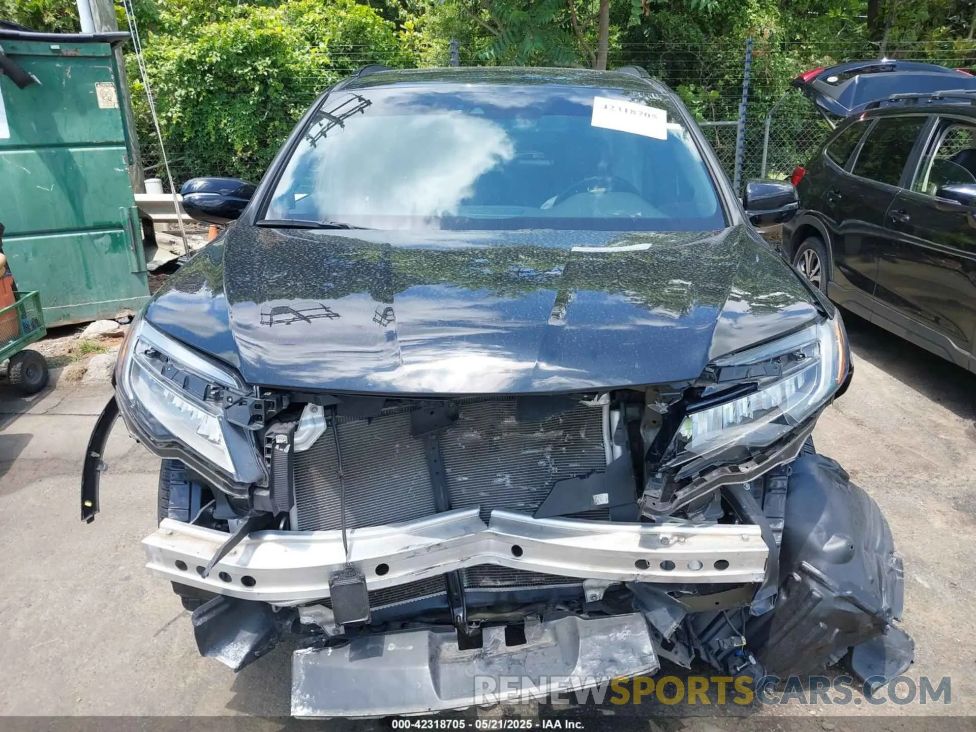 12 Photograph of a damaged car 5FNYF6H72MB057393 HONDA PILOT 2021