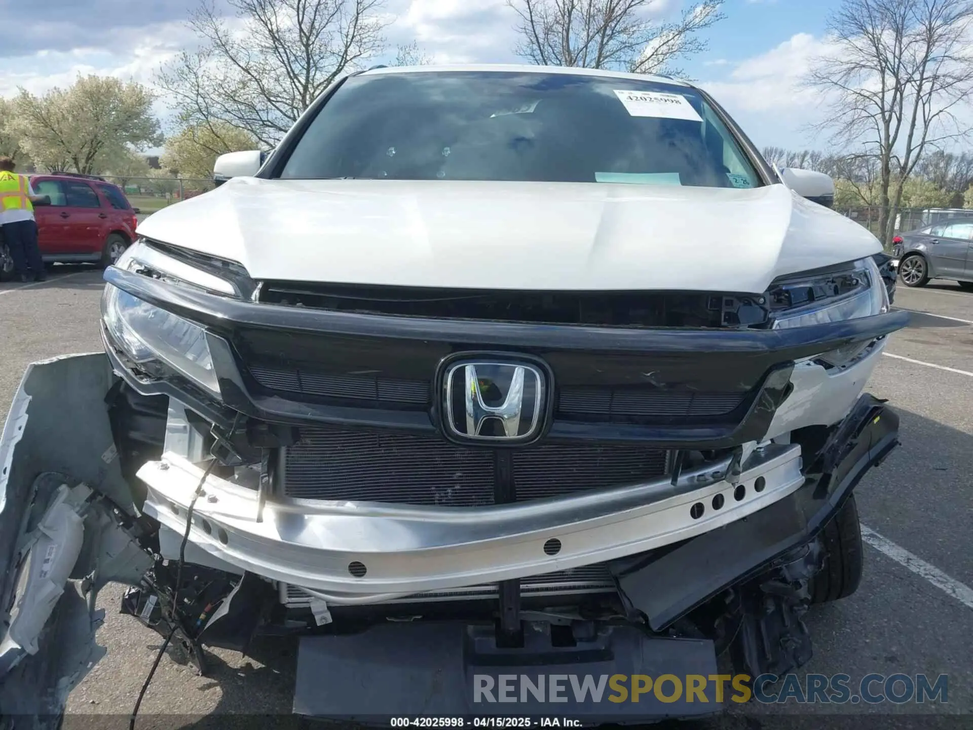 6 Photograph of a damaged car 5FNYF6H72MB067664 HONDA PILOT 2021
