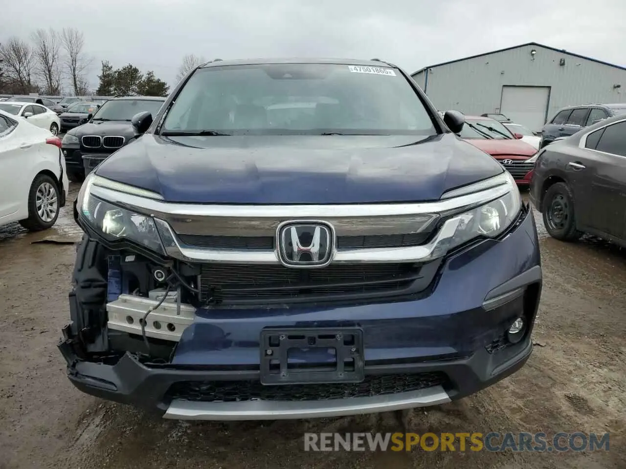 5 Photograph of a damaged car 5FNYF6H79MB504740 HONDA PILOT 2021