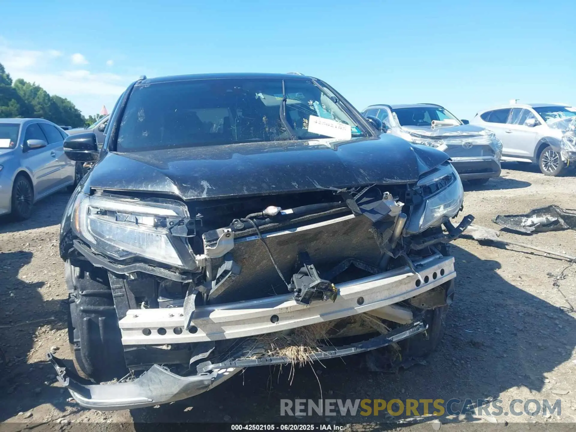 13 Photograph of a damaged car 5FNYF6H91MB003469 HONDA PILOT 2021