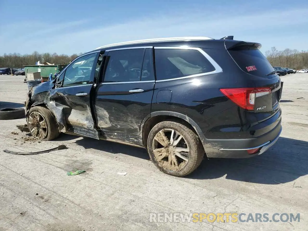 2 Photograph of a damaged car 5FNYF6H93MB051216 HONDA PILOT 2021