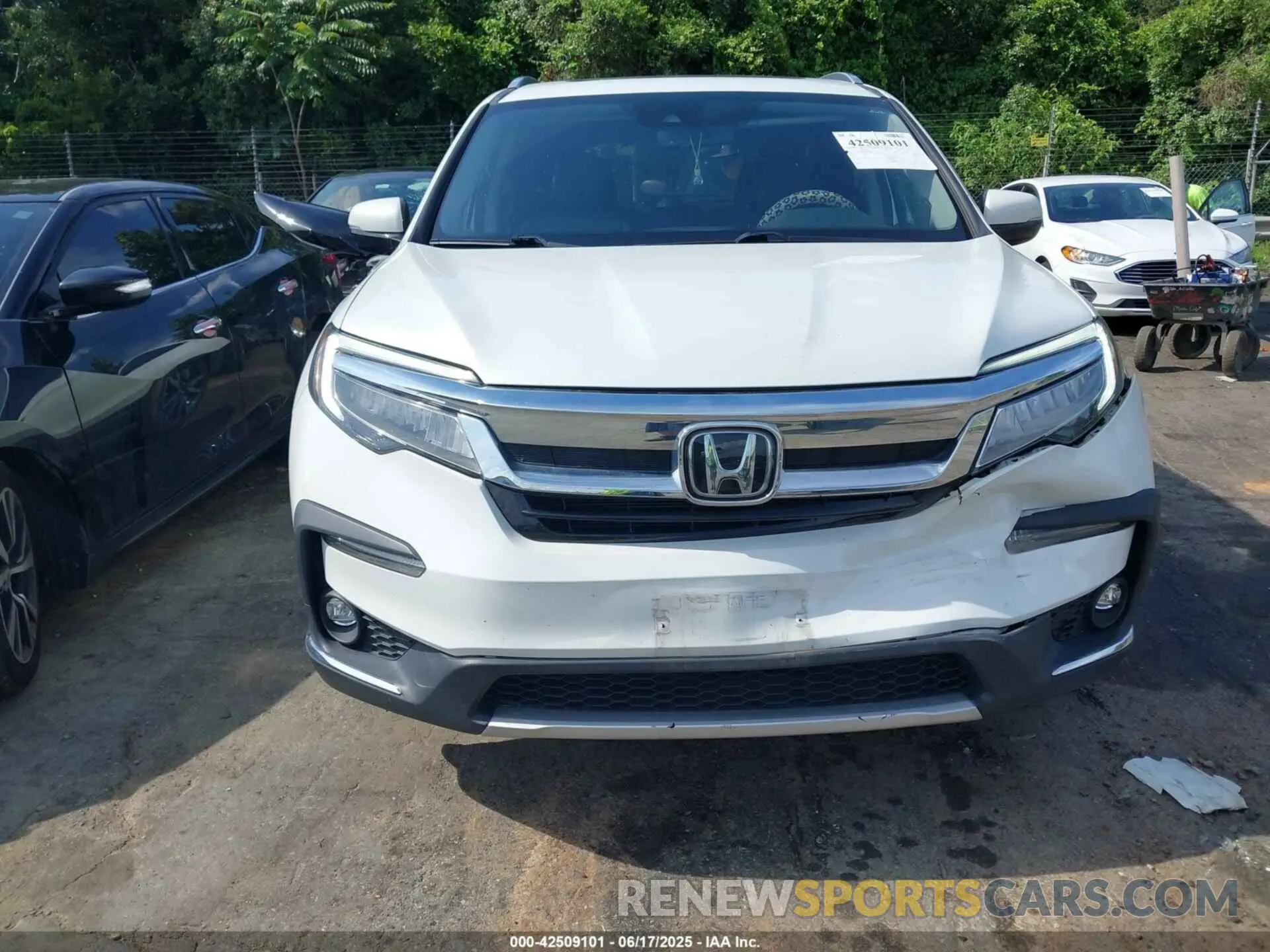 12 Photograph of a damaged car 5FNYF6H95MB091006 HONDA PILOT 2021