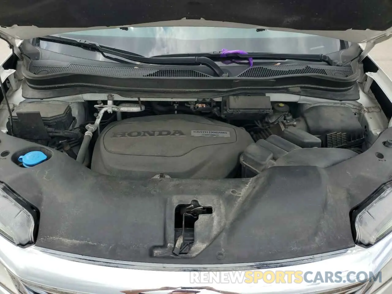 12 Photograph of a damaged car 5FNYF6H96MB002592 HONDA PILOT 2021