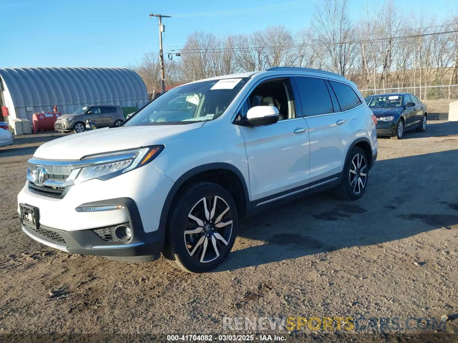 2 Photograph of a damaged car 5FNYF6H96MB038539 HONDA PILOT 2021
