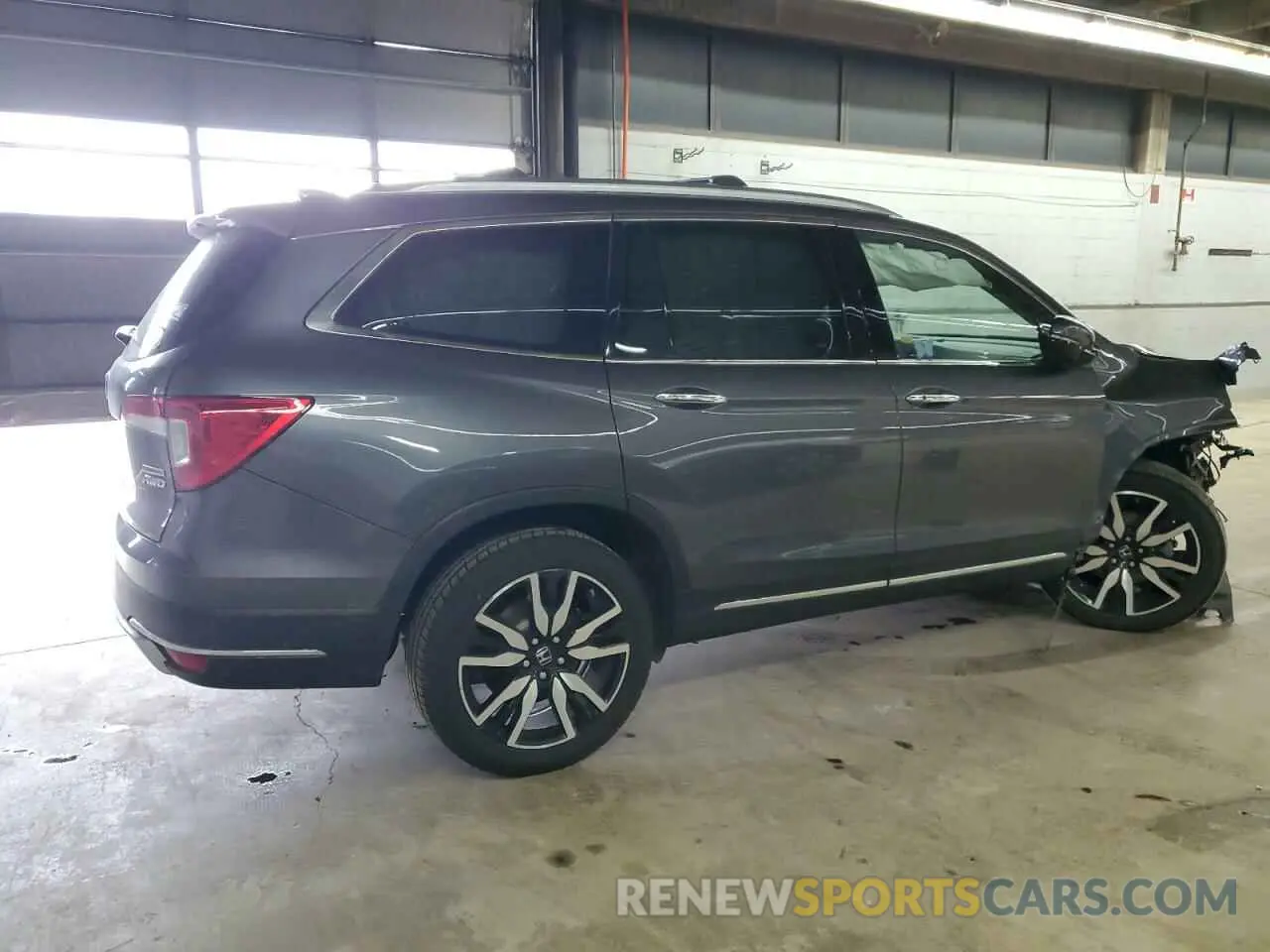 3 Photograph of a damaged car 5FNYF6H96MB041909 HONDA PILOT 2021