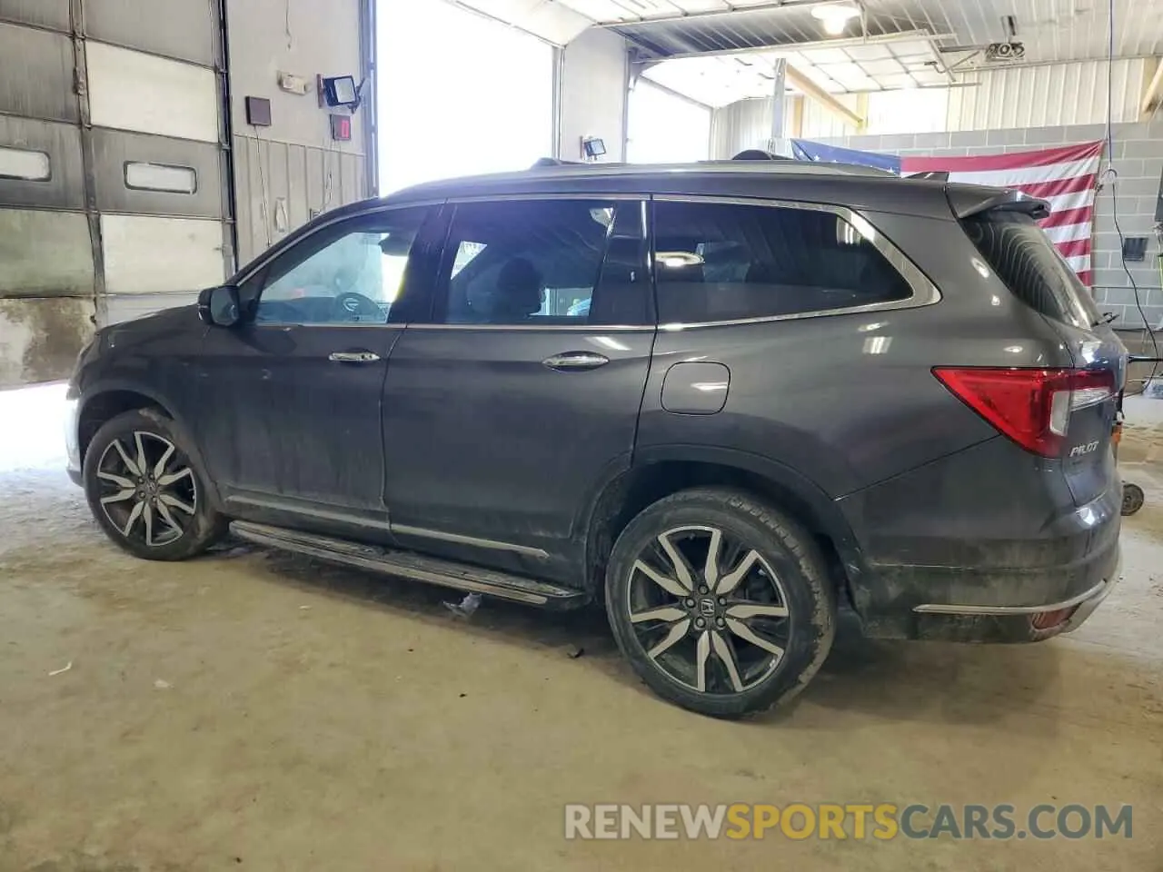 2 Photograph of a damaged car 5FNYF6H97MB023709 HONDA PILOT 2021