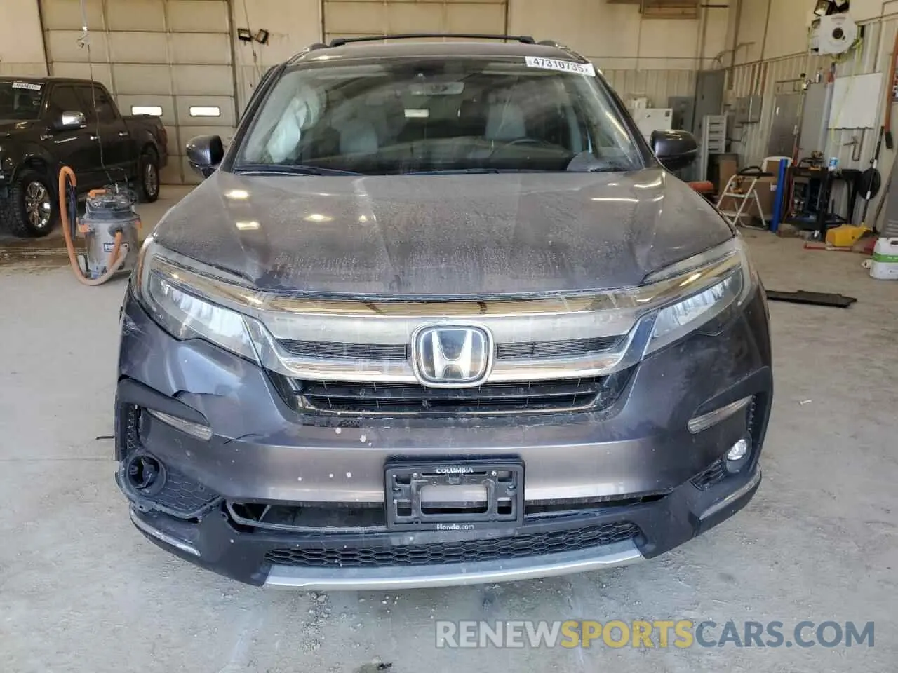 5 Photograph of a damaged car 5FNYF6H97MB023709 HONDA PILOT 2021