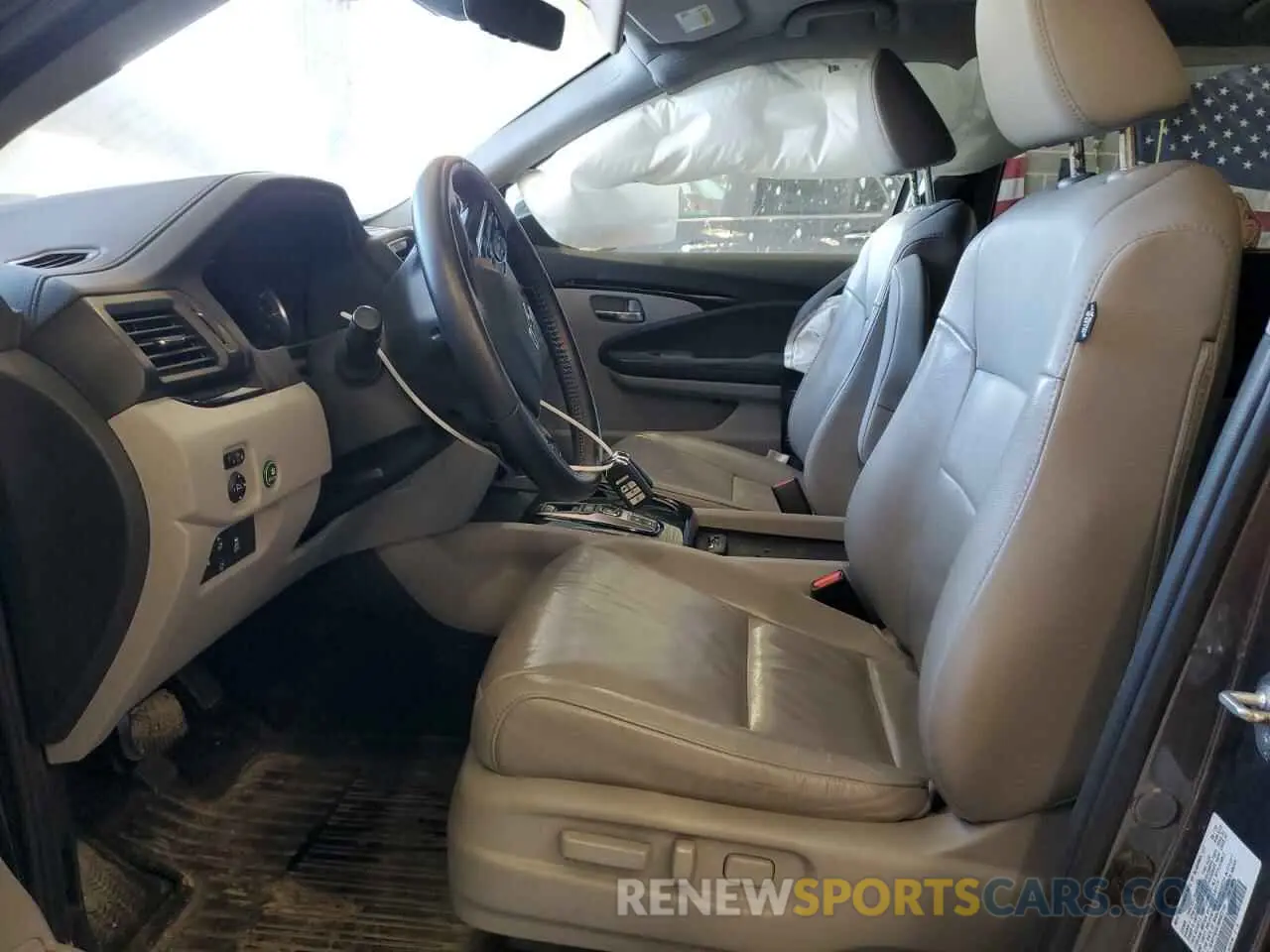 7 Photograph of a damaged car 5FNYF6H97MB023709 HONDA PILOT 2021