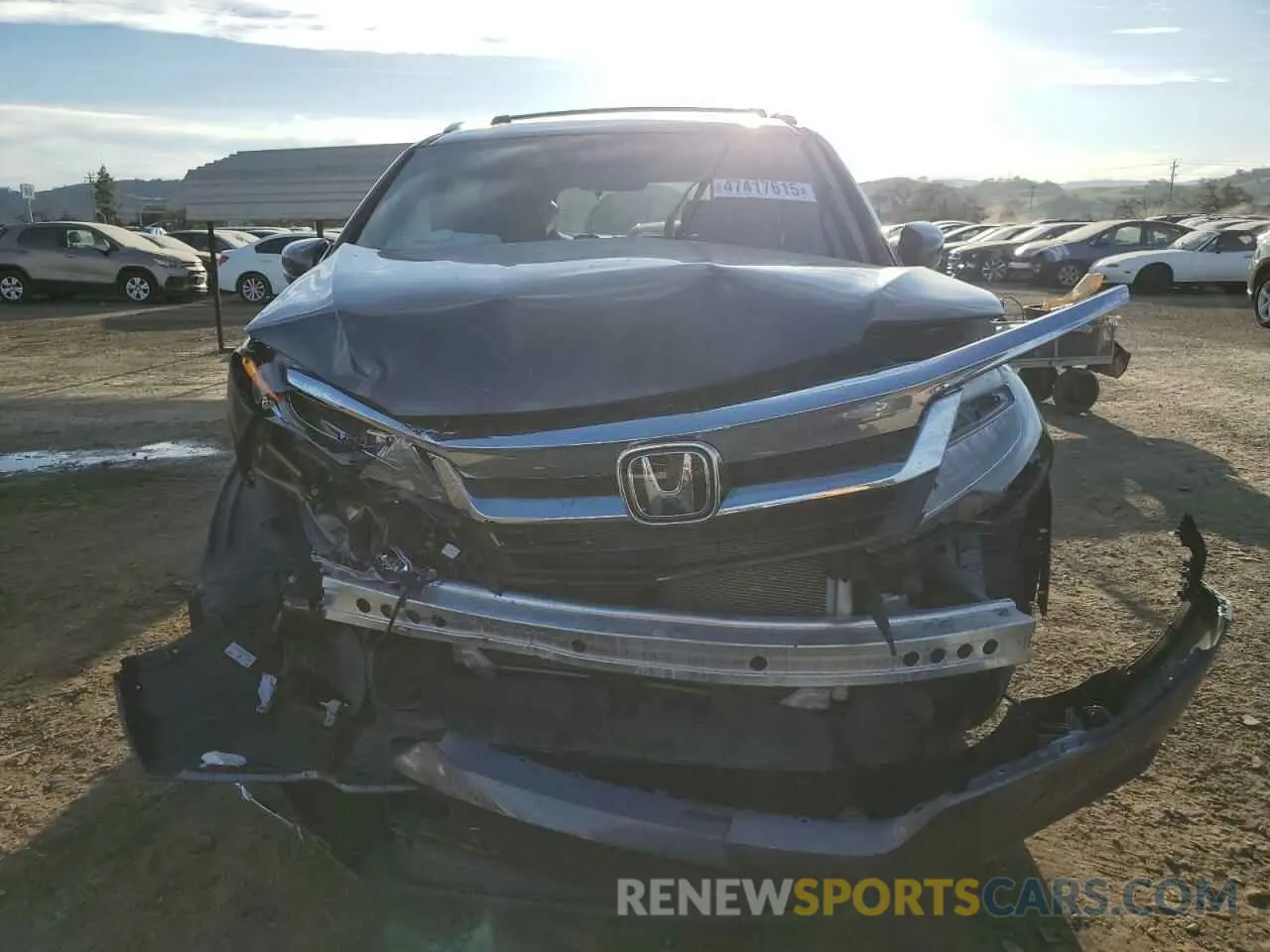 5 Photograph of a damaged car 5FNYF6H98MB070943 HONDA PILOT 2021