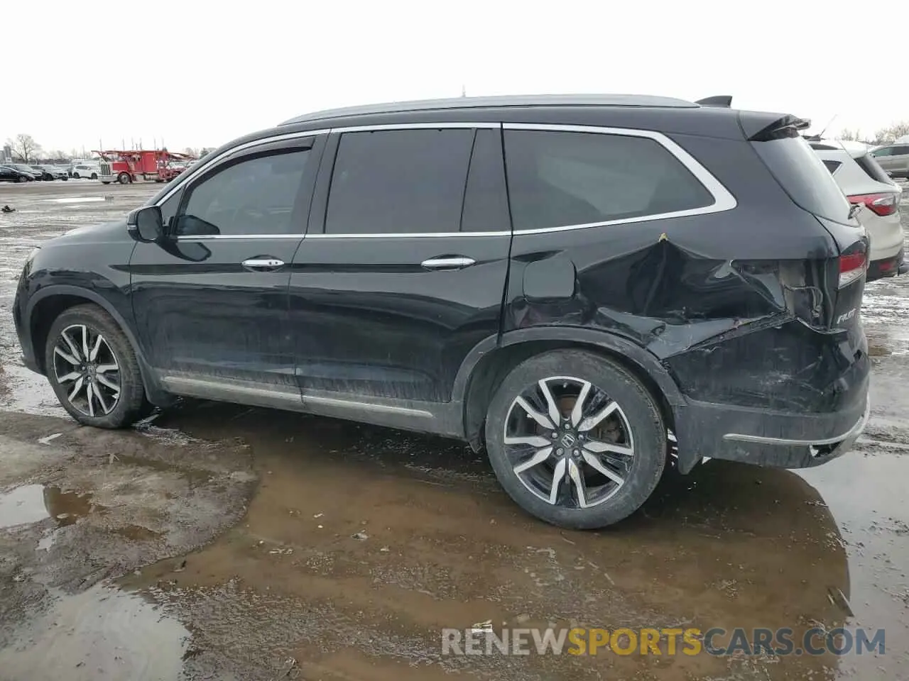 2 Photograph of a damaged car 5FNYF6H98MB500048 HONDA PILOT 2021