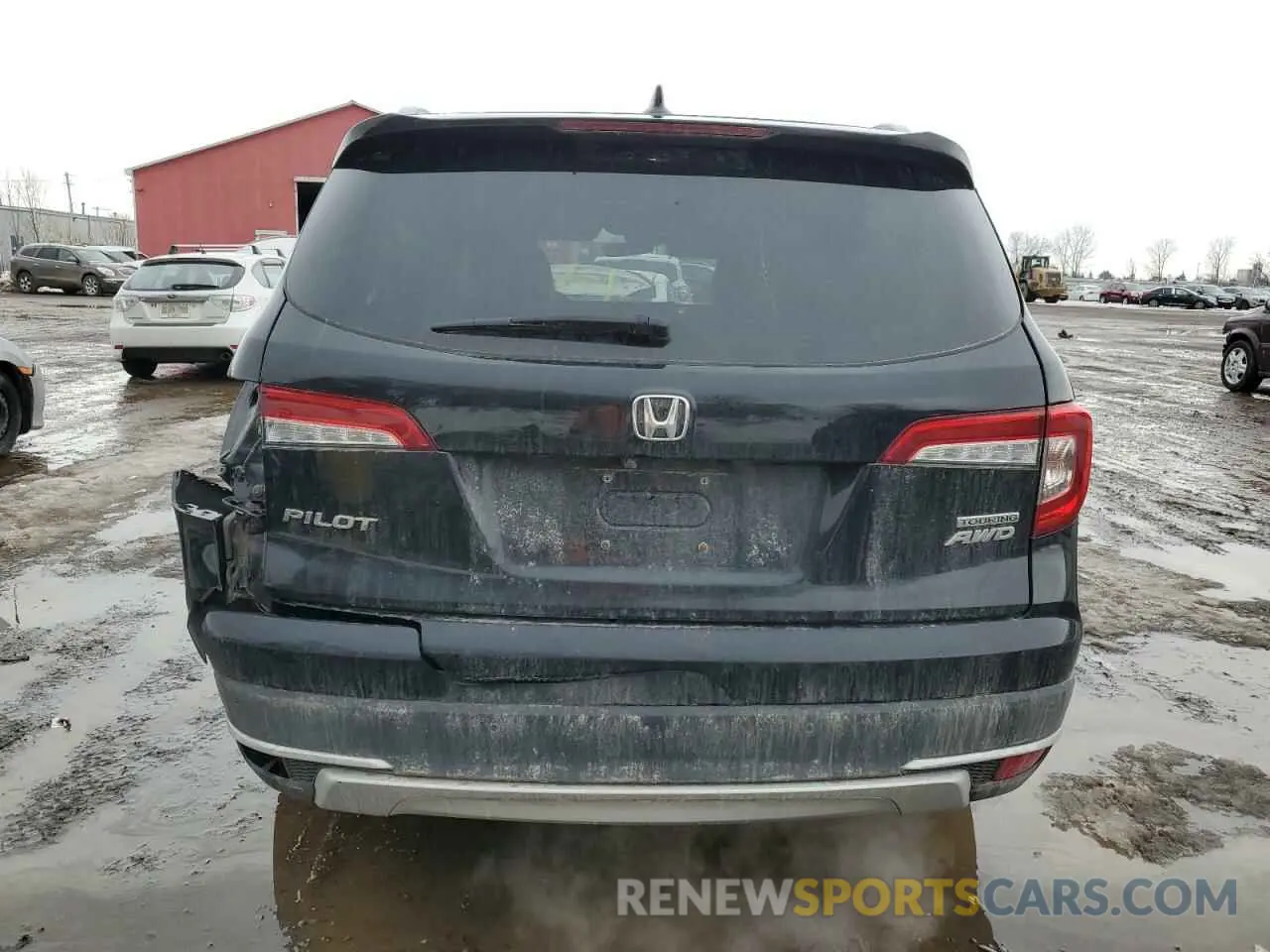 6 Photograph of a damaged car 5FNYF6H98MB500048 HONDA PILOT 2021