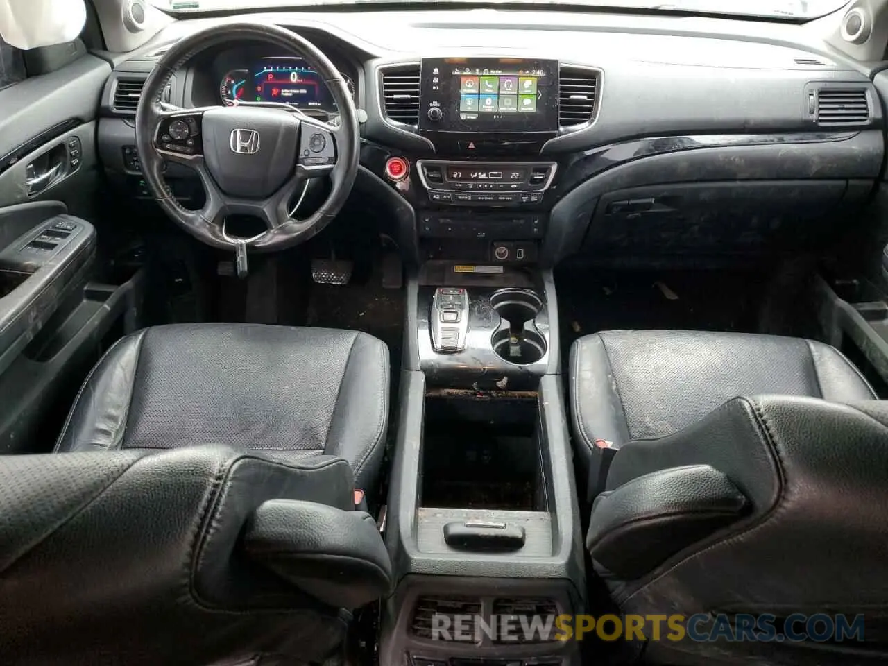 8 Photograph of a damaged car 5FNYF6H98MB500048 HONDA PILOT 2021