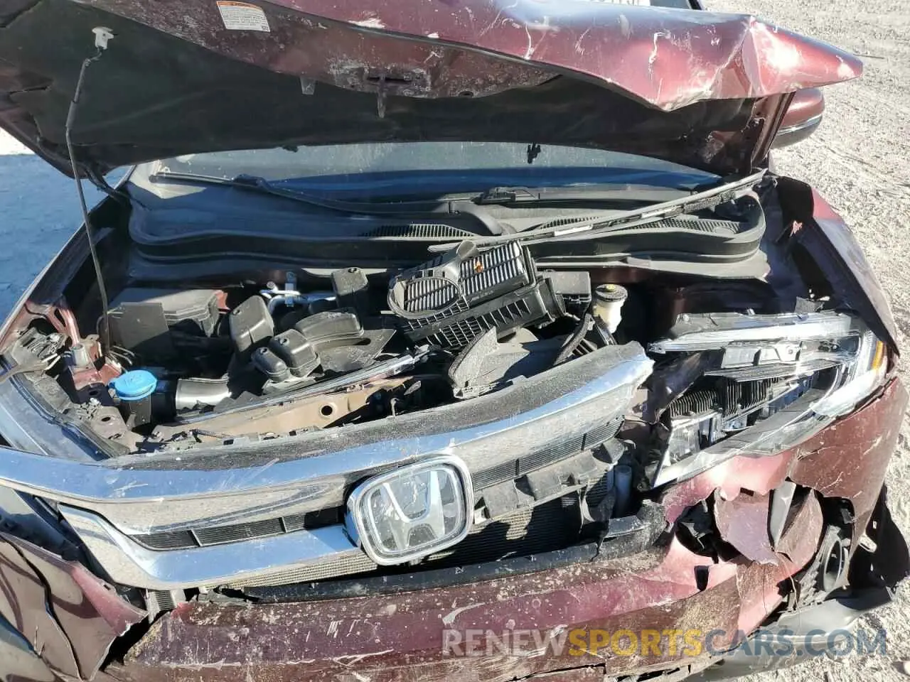 14 Photograph of a damaged car 5FNYF6H9XMB044845 HONDA PILOT 2021