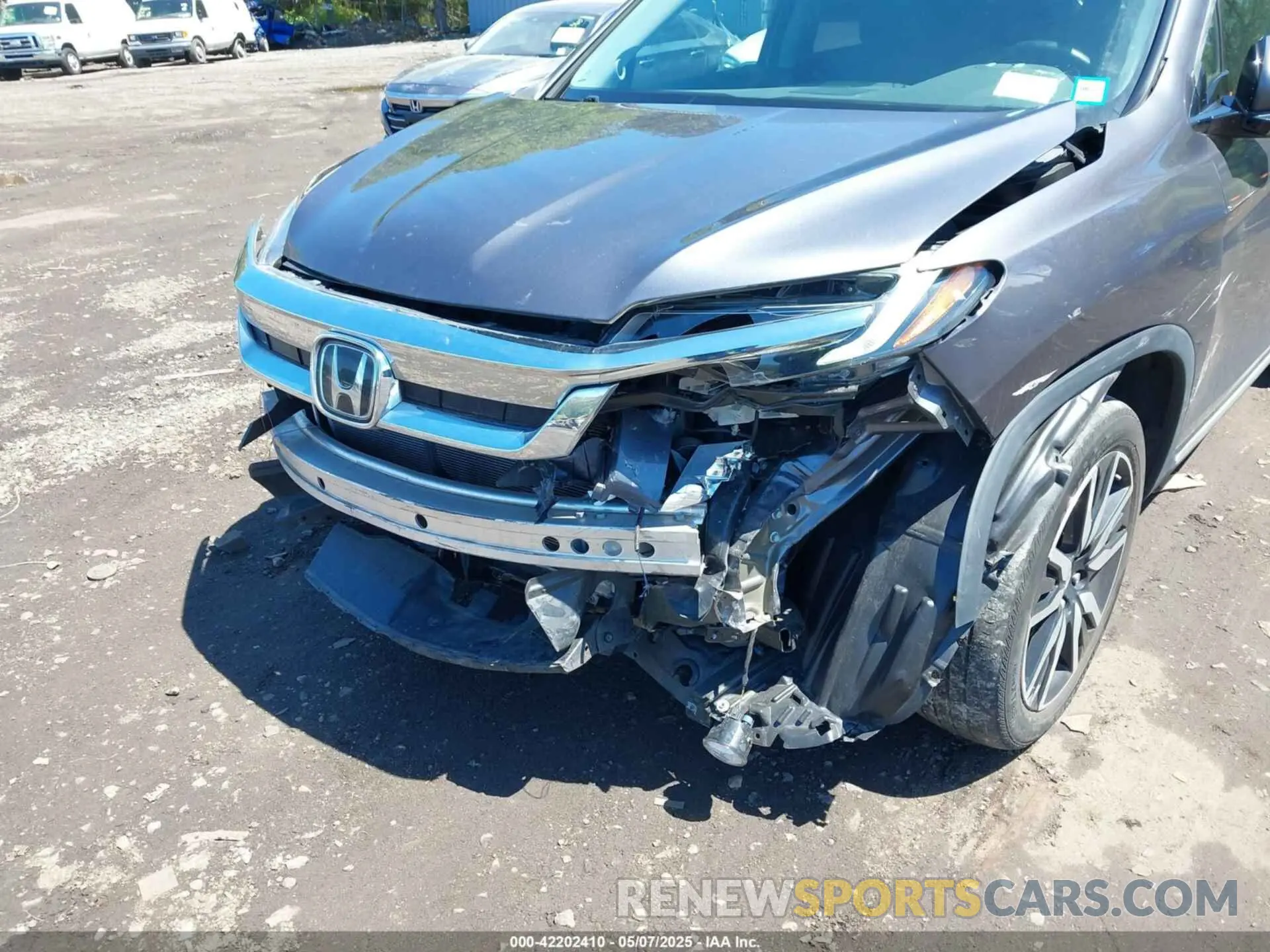 6 Photograph of a damaged car 5FNYF6H9XMB059037 HONDA PILOT 2021