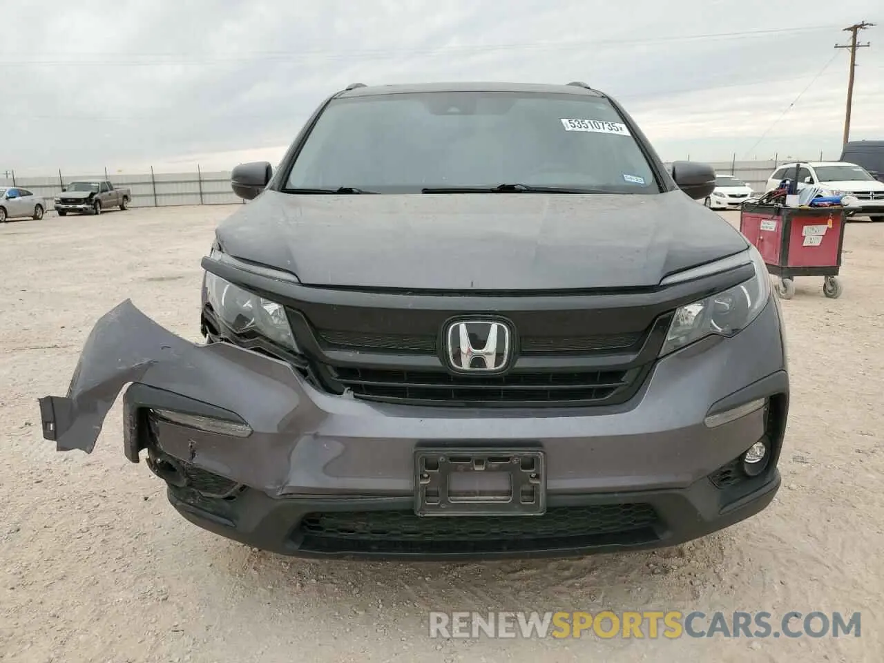 5 Photograph of a damaged car 5FNYF5H20NB017958 HONDA PILOT 2022