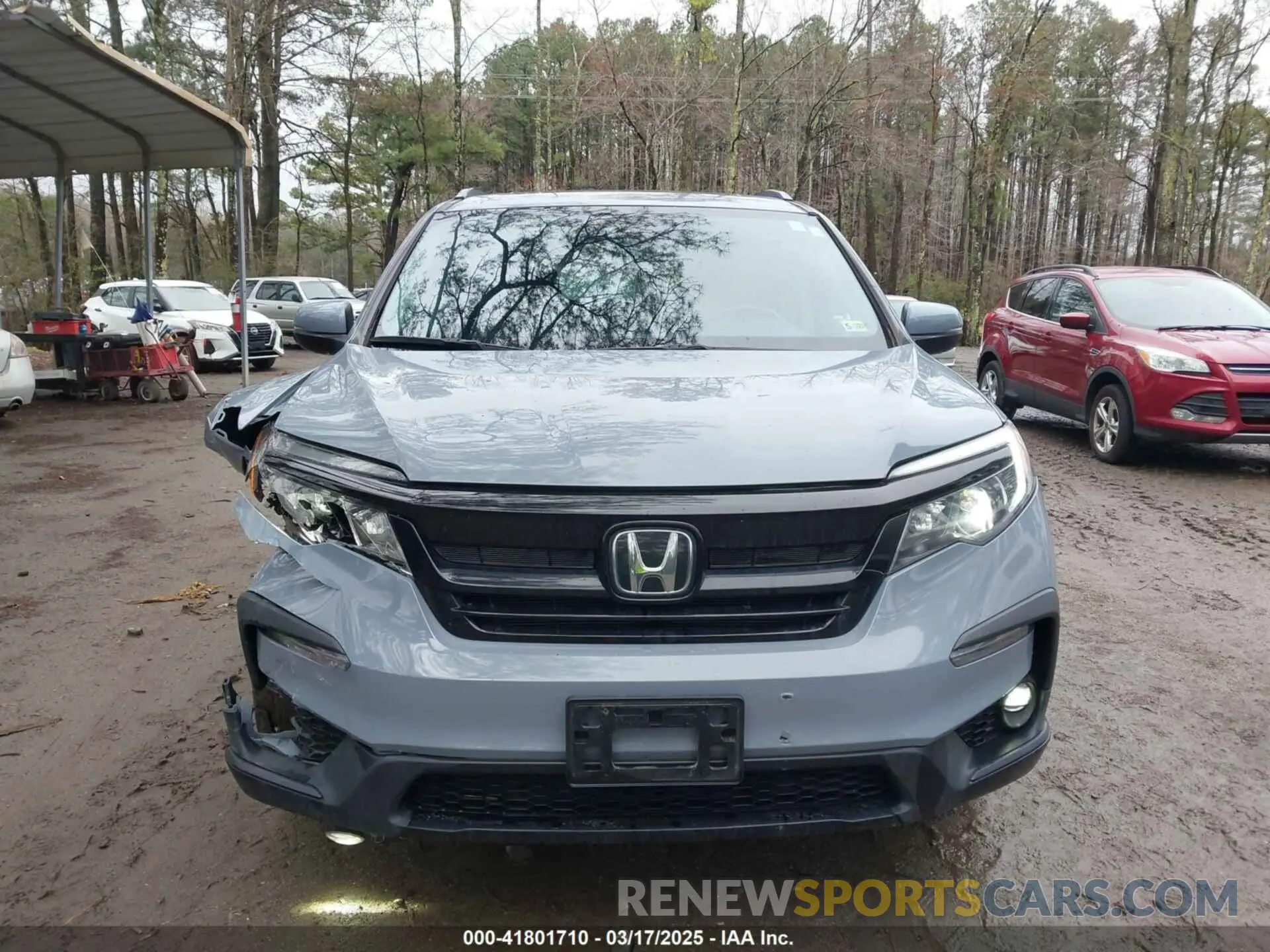 12 Photograph of a damaged car 5FNYF5H20NB026028 HONDA PILOT 2022
