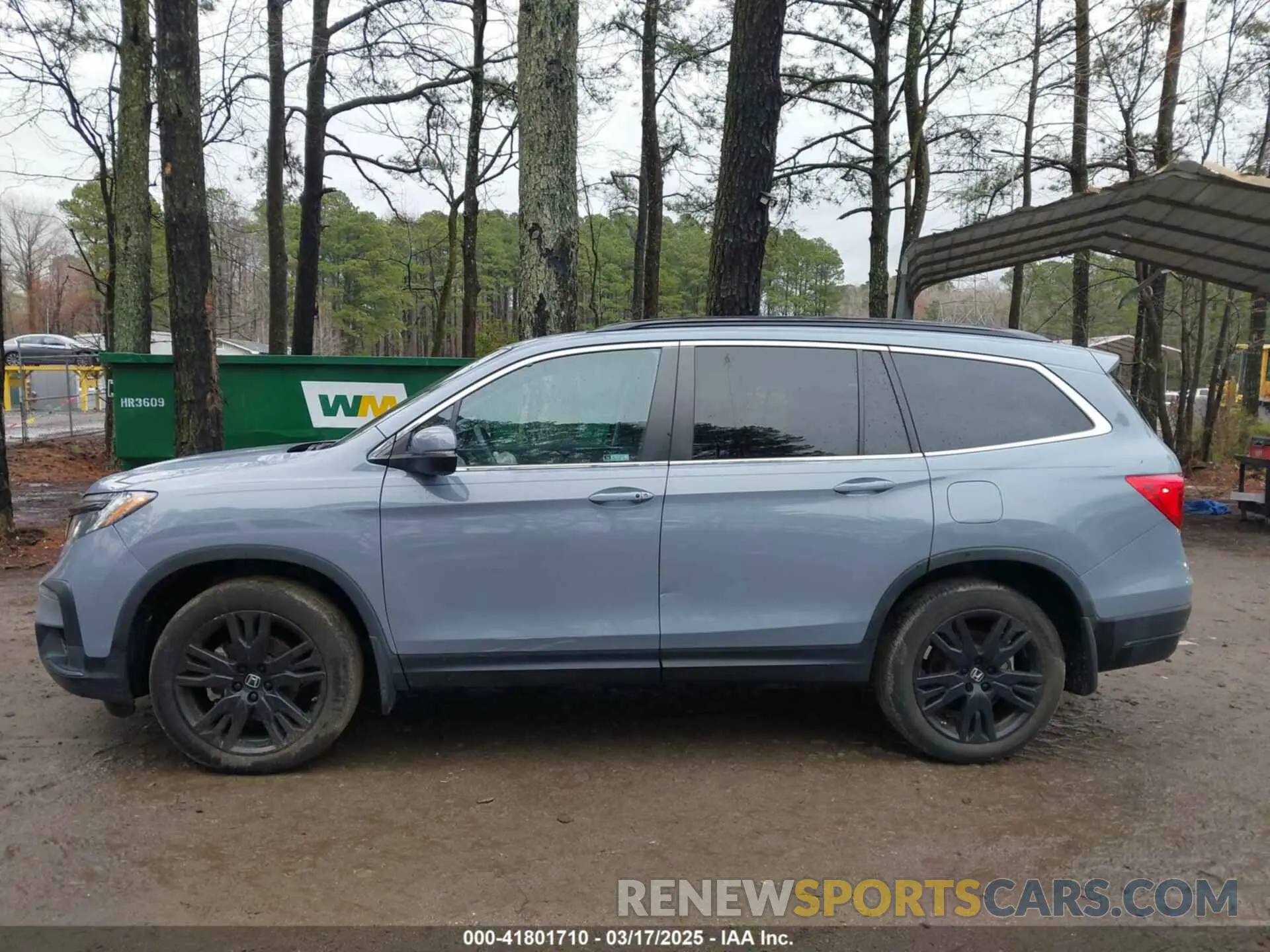 14 Photograph of a damaged car 5FNYF5H20NB026028 HONDA PILOT 2022
