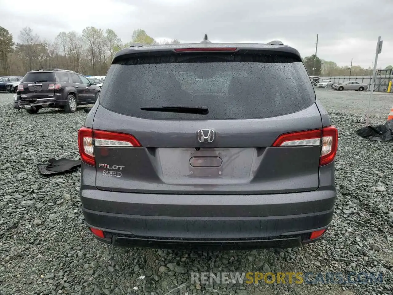 6 Photograph of a damaged car 5FNYF5H21NB023624 HONDA PILOT 2022