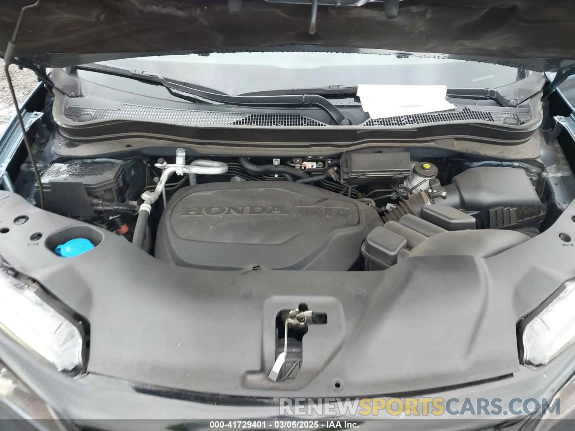 10 Photograph of a damaged car 5FNYF5H23NB001527 HONDA PILOT 2022