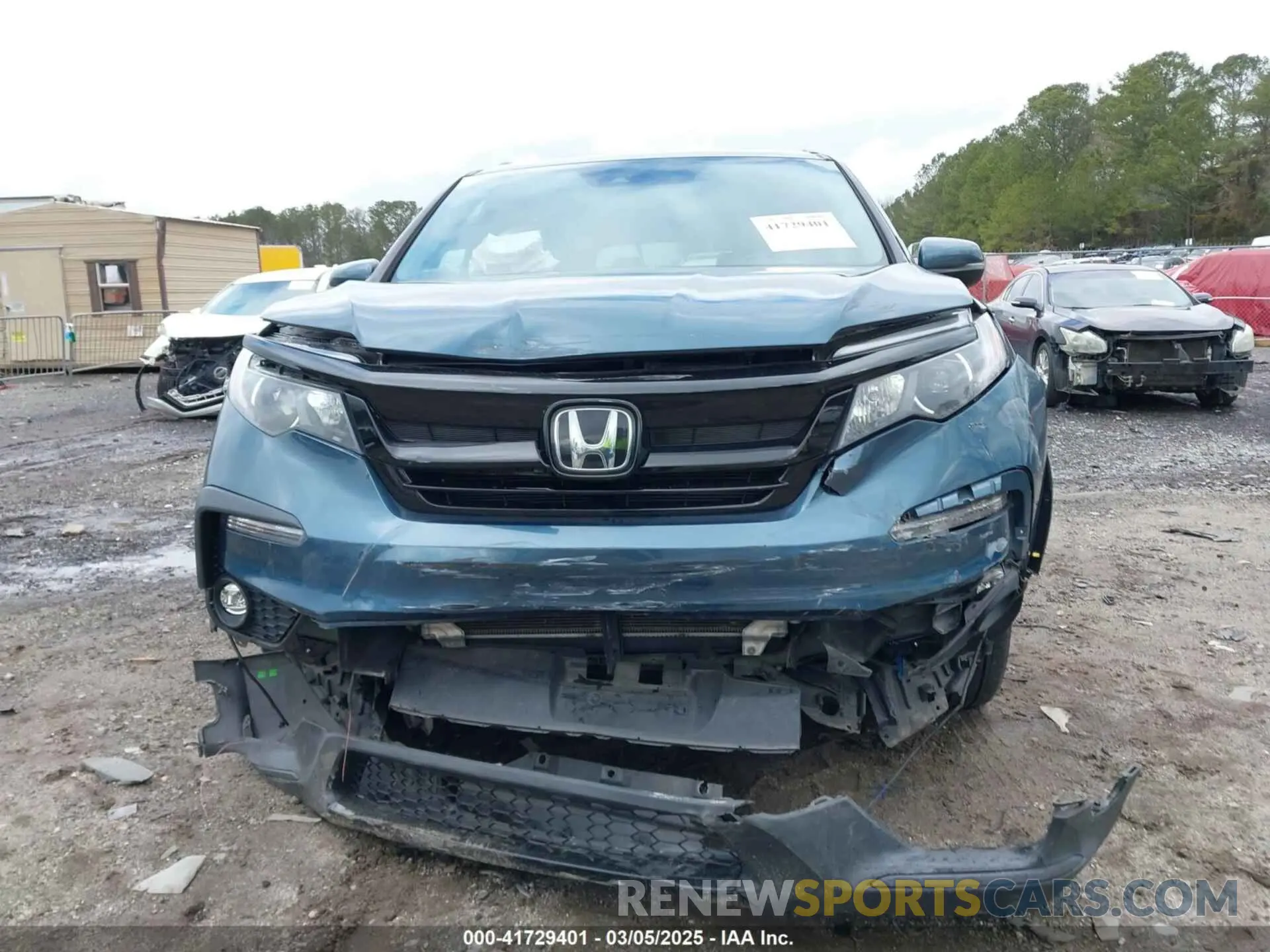 6 Photograph of a damaged car 5FNYF5H23NB001527 HONDA PILOT 2022