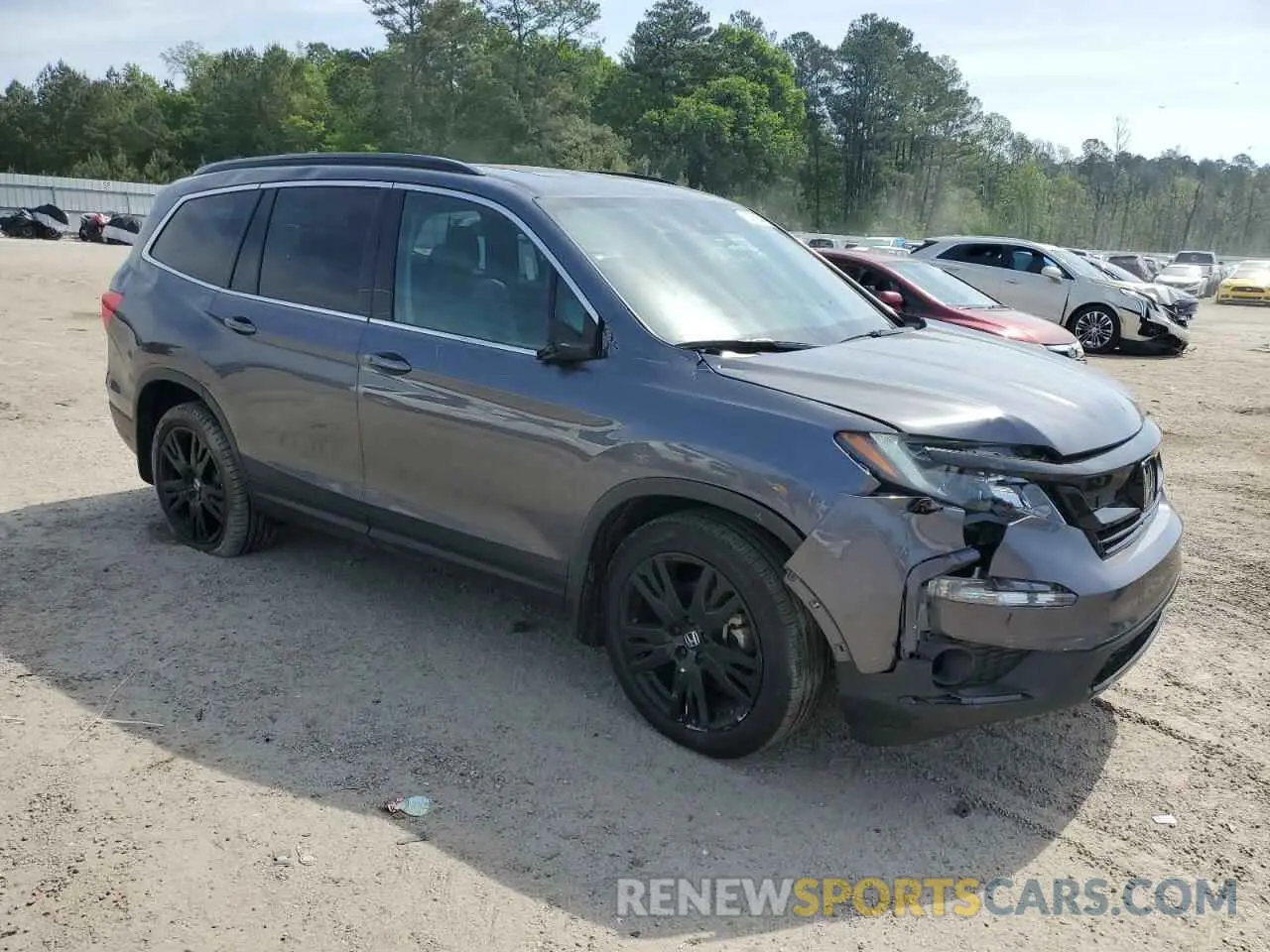 4 Photograph of a damaged car 5FNYF5H24NB026288 HONDA PILOT 2022