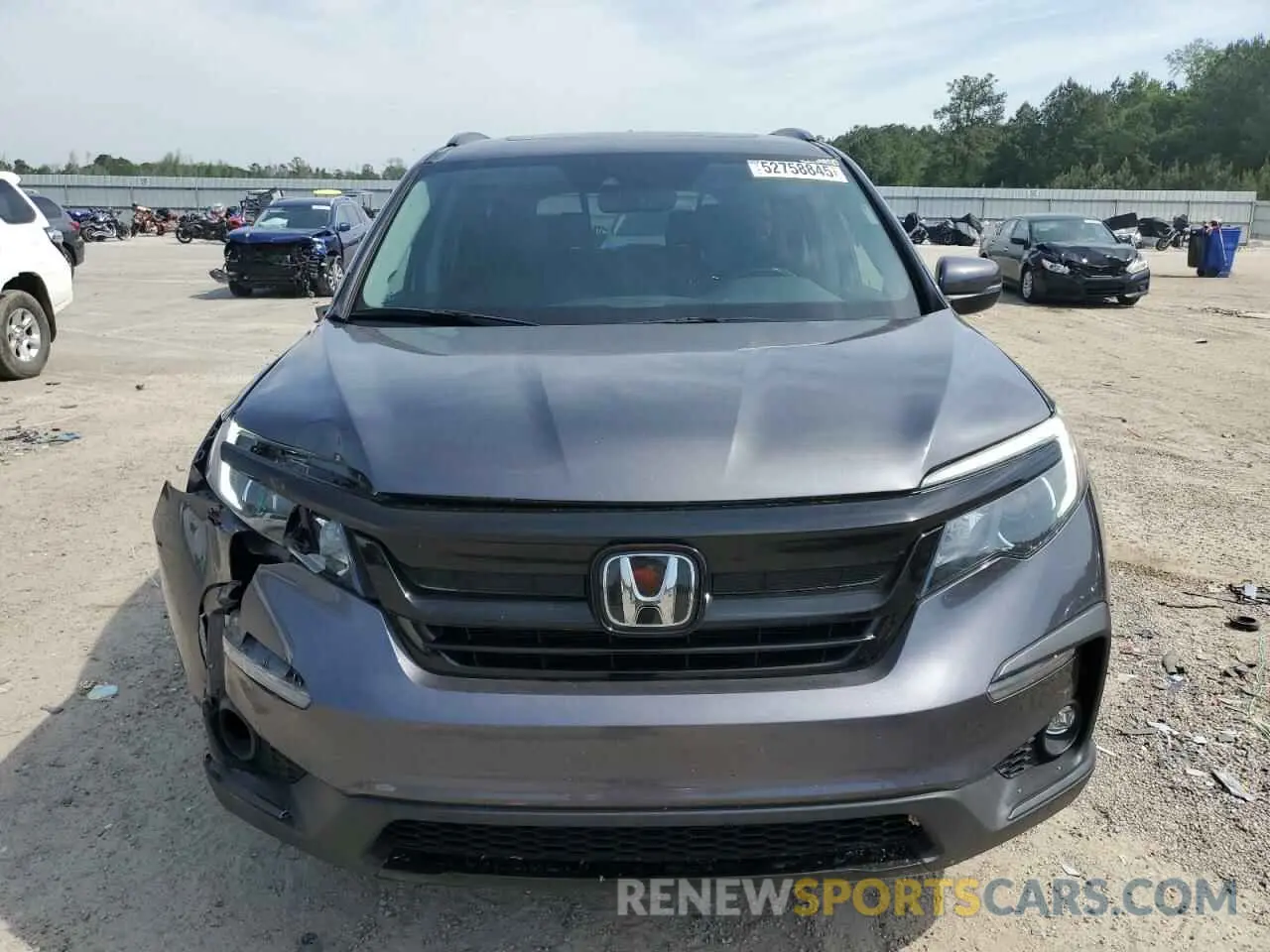 5 Photograph of a damaged car 5FNYF5H24NB026288 HONDA PILOT 2022