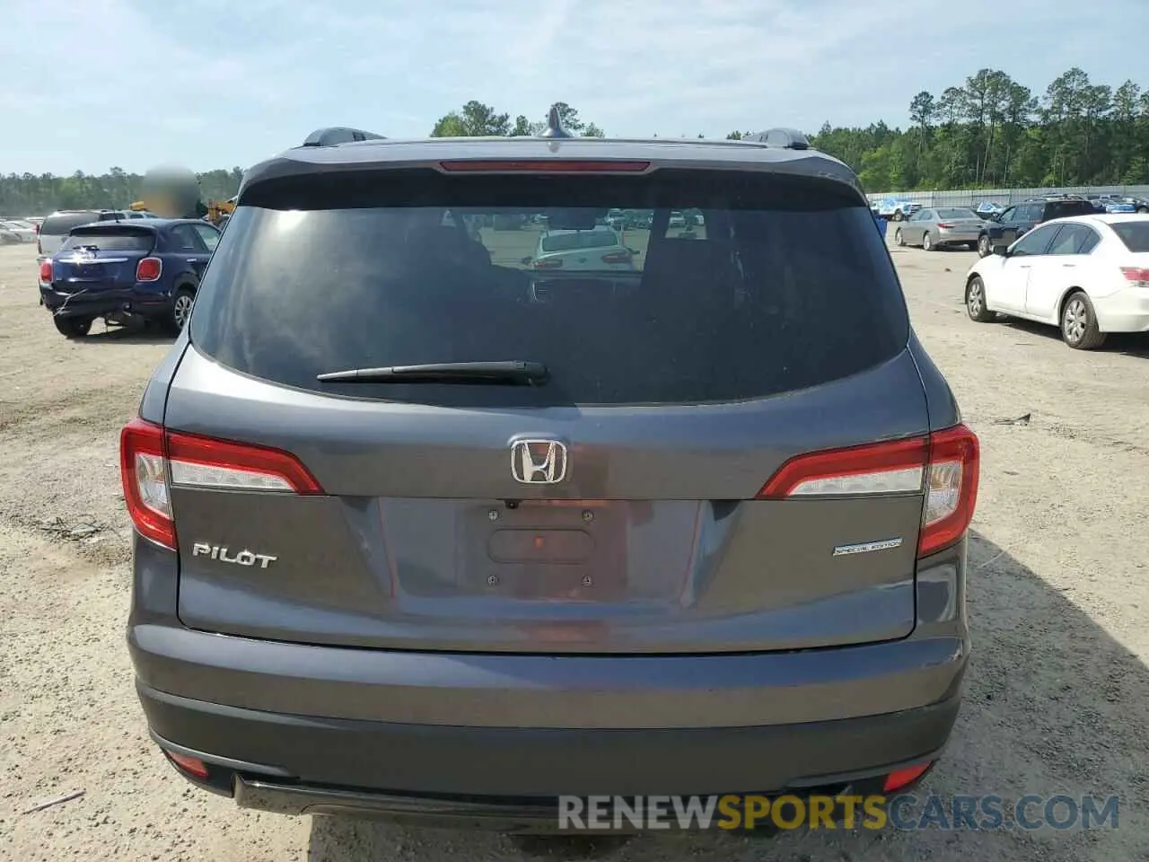 6 Photograph of a damaged car 5FNYF5H24NB026288 HONDA PILOT 2022