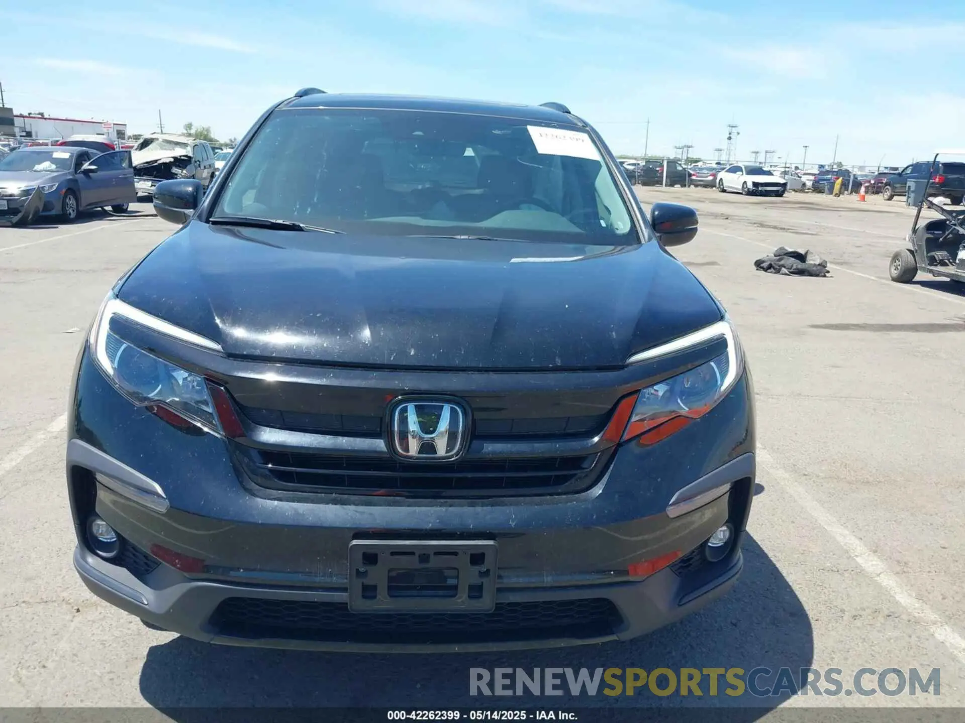 12 Photograph of a damaged car 5FNYF5H26NB011002 HONDA PILOT 2022