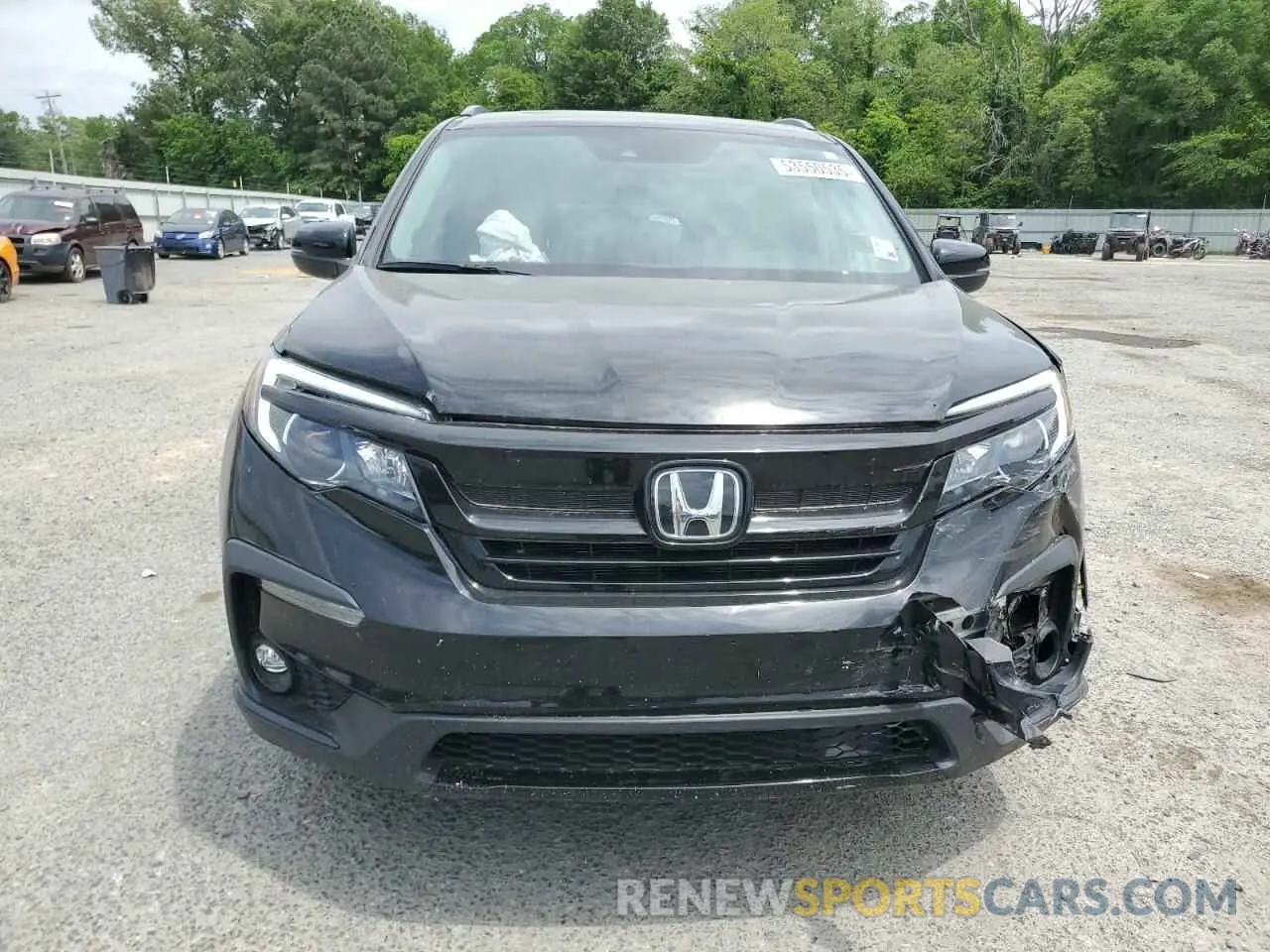 5 Photograph of a damaged car 5FNYF5H27NB028049 HONDA PILOT 2022